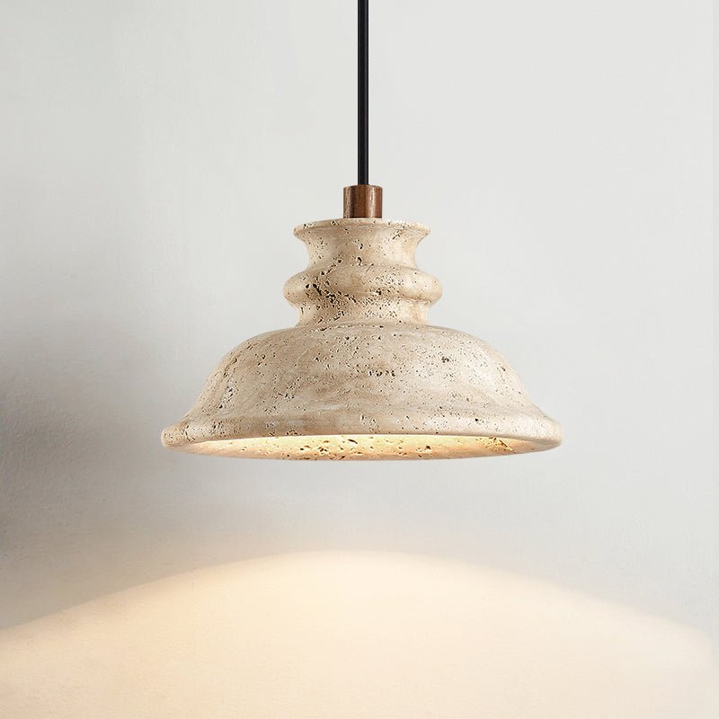 Noralin Modern Travertine Pendant Light
