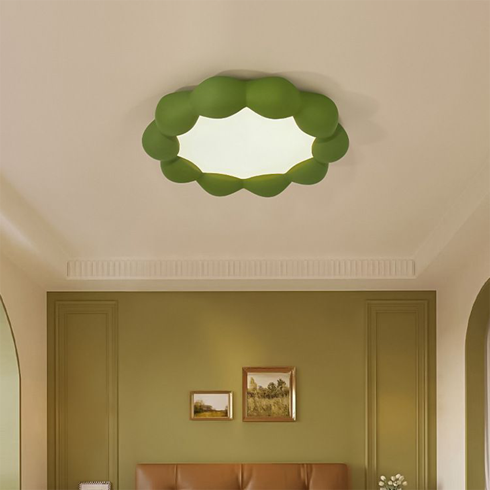 Valentina Modern Acrylic Flush Mount Ceiling Light Living Room - Letslighting