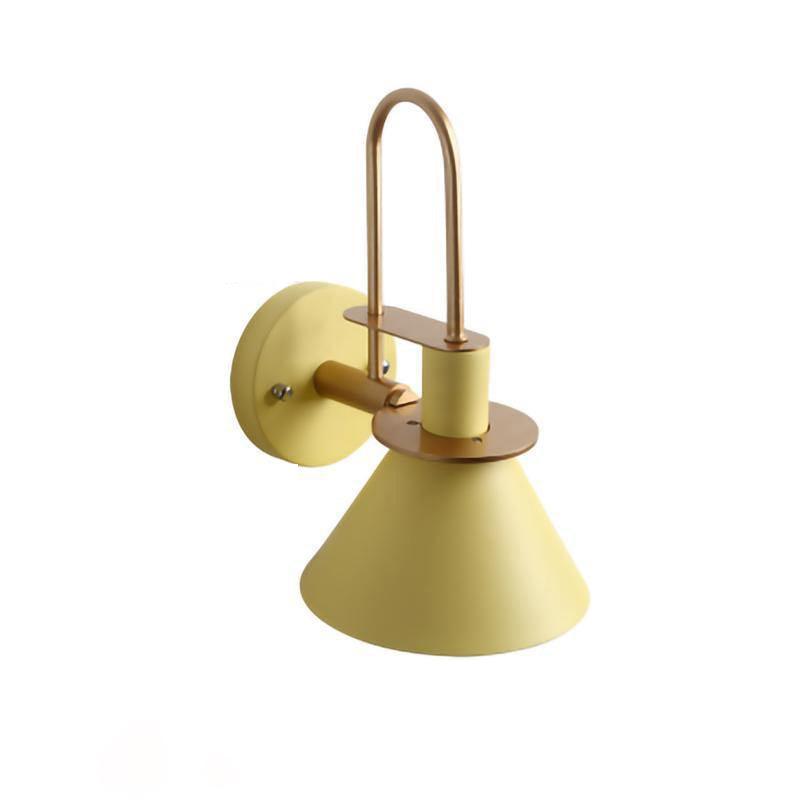 Lustra Wall Lamp Black Gold Minimalist - Letslighting