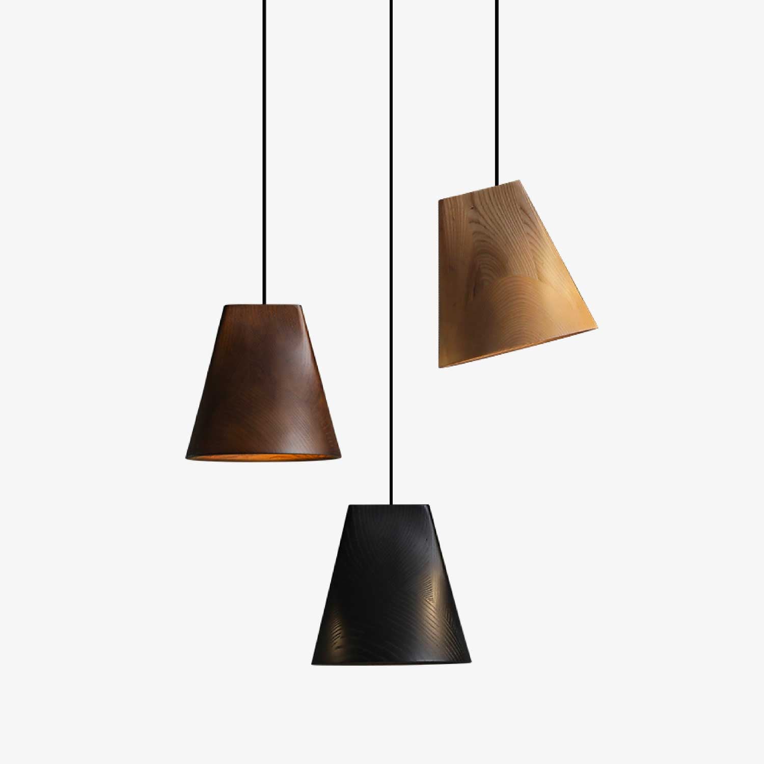 Vetra Rustic Wood Pendant Light - Letslighting