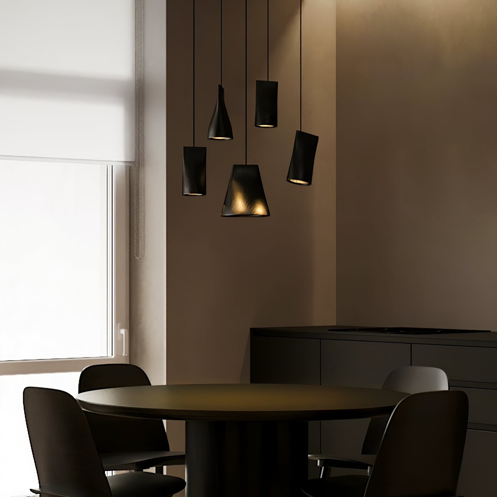 Vetra Rustic Wood Pendant Light - Letslighting