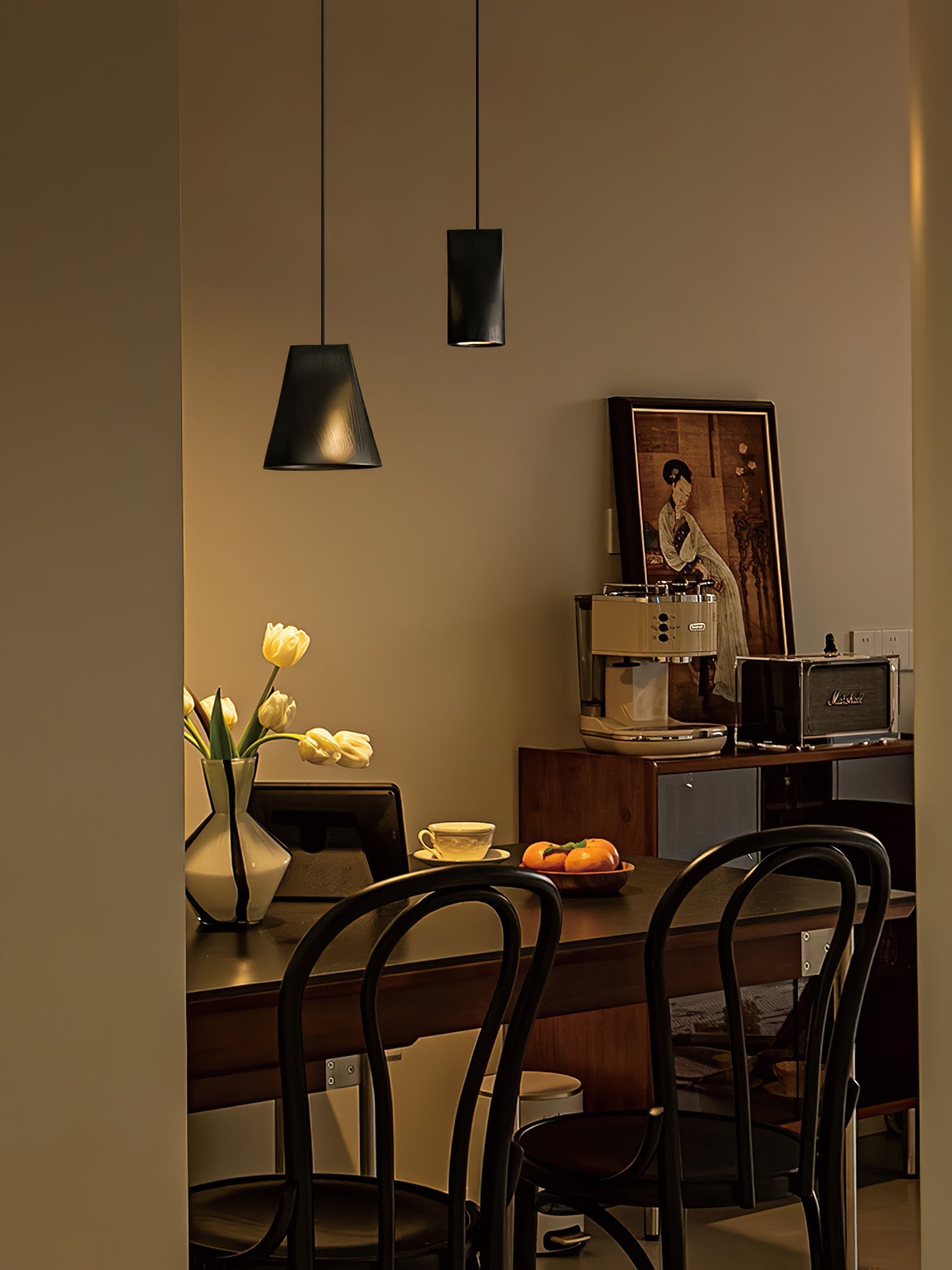 Vetra Rustic Wood Pendant Light - Letslighting