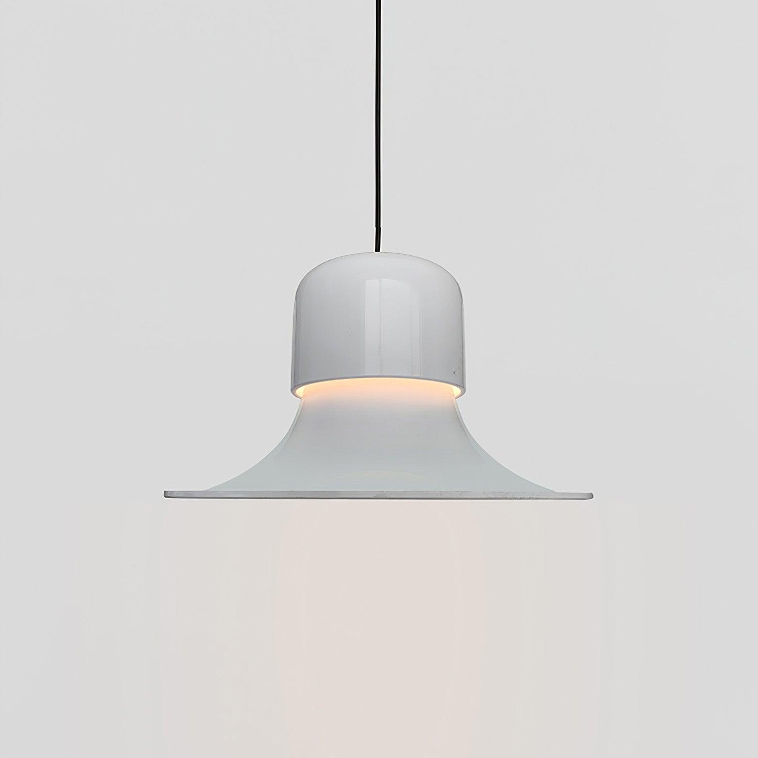 Nordisk Pendant Lamp Flared Red LED Modern - Letslighting