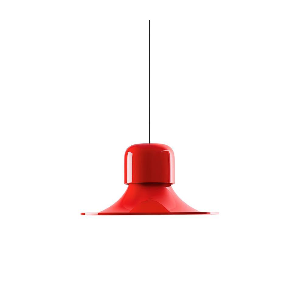 Nordisk Pendant Lamp Flared Red LED Modern - Letslighting