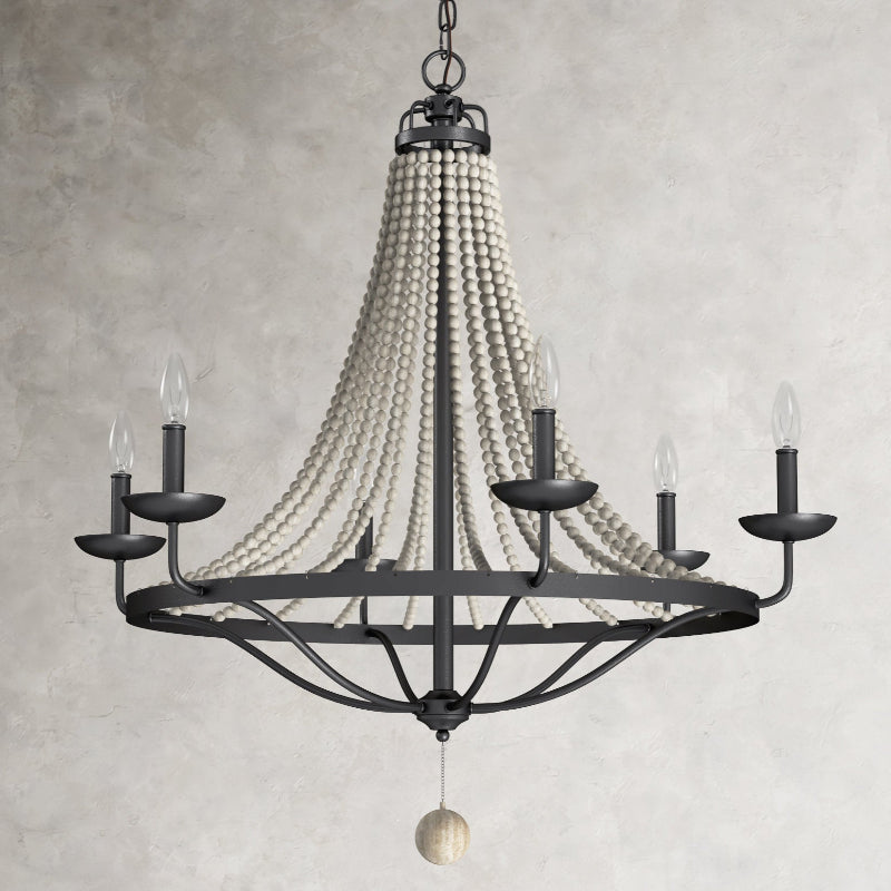 Alloren Vintage Industrial Empire Chandelier - Letslighting