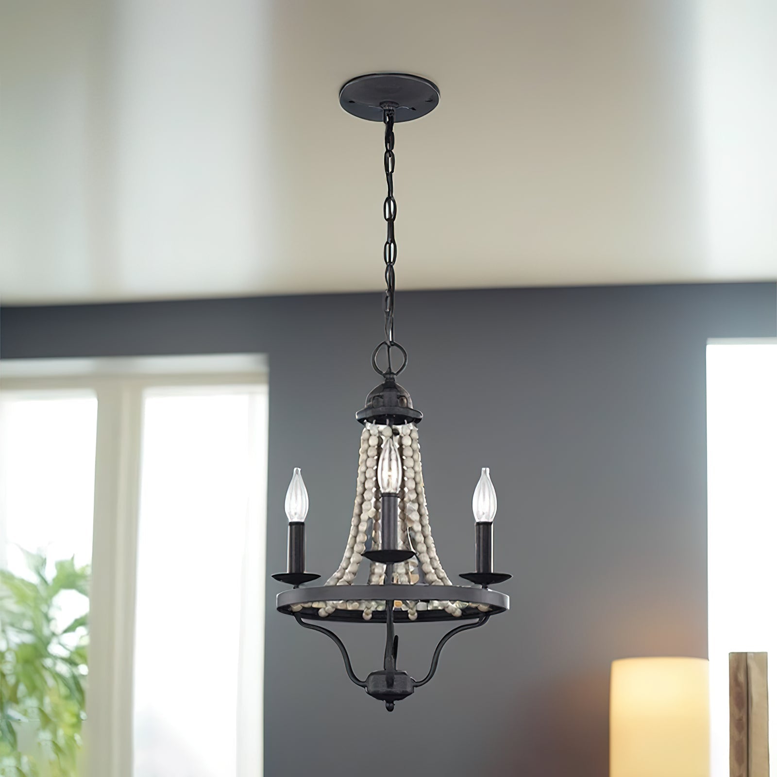 Alloren Vintage Industrial Empire Chandelier - Letslighting