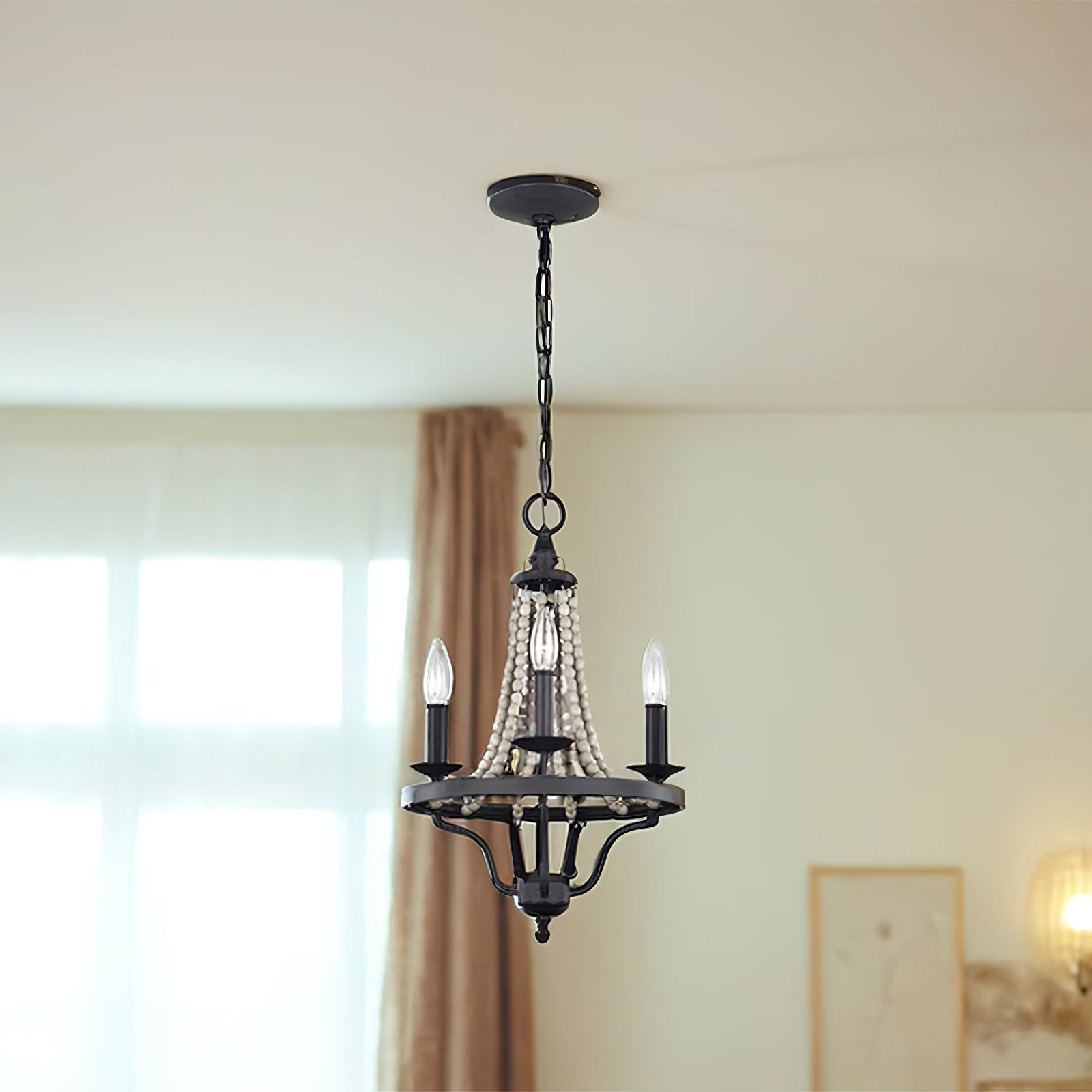 Alloren Vintage Industrial Empire Chandelier - Letslighting