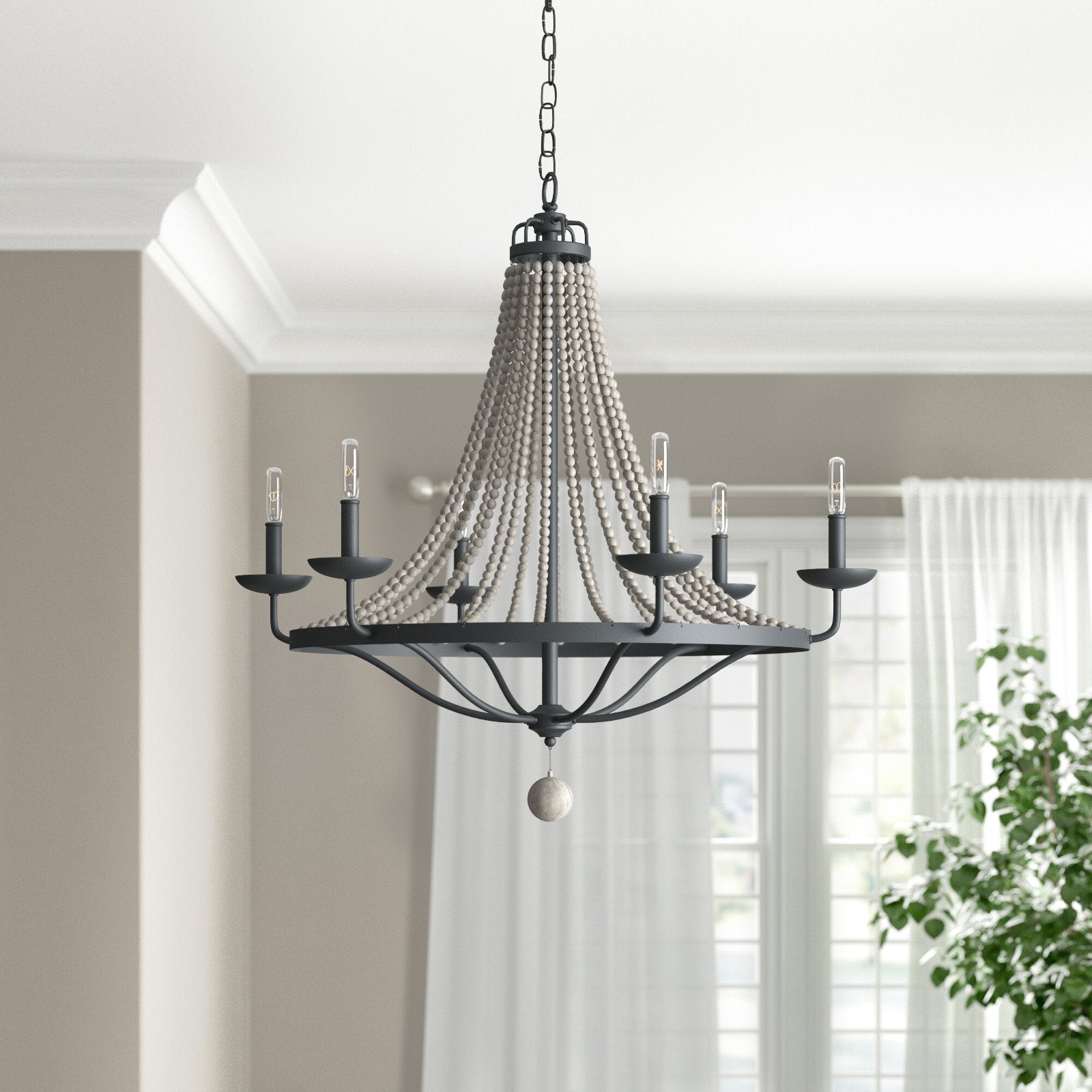 Alloren Vintage Industrial Empire Chandelier - Letslighting