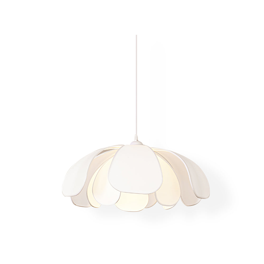 Norm Pendant Lamp Fabric Petal Shade For Dining Room - Letslighting