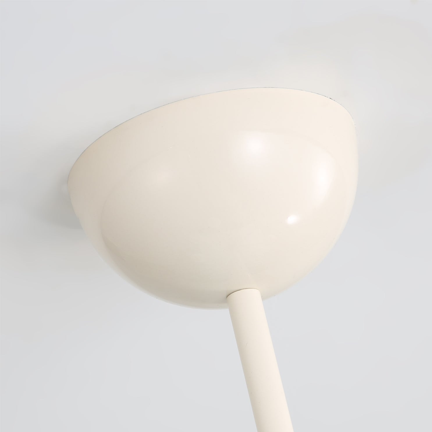 Notti Chandelier Cream Finish With Frosted Glass Globes - Letslighting