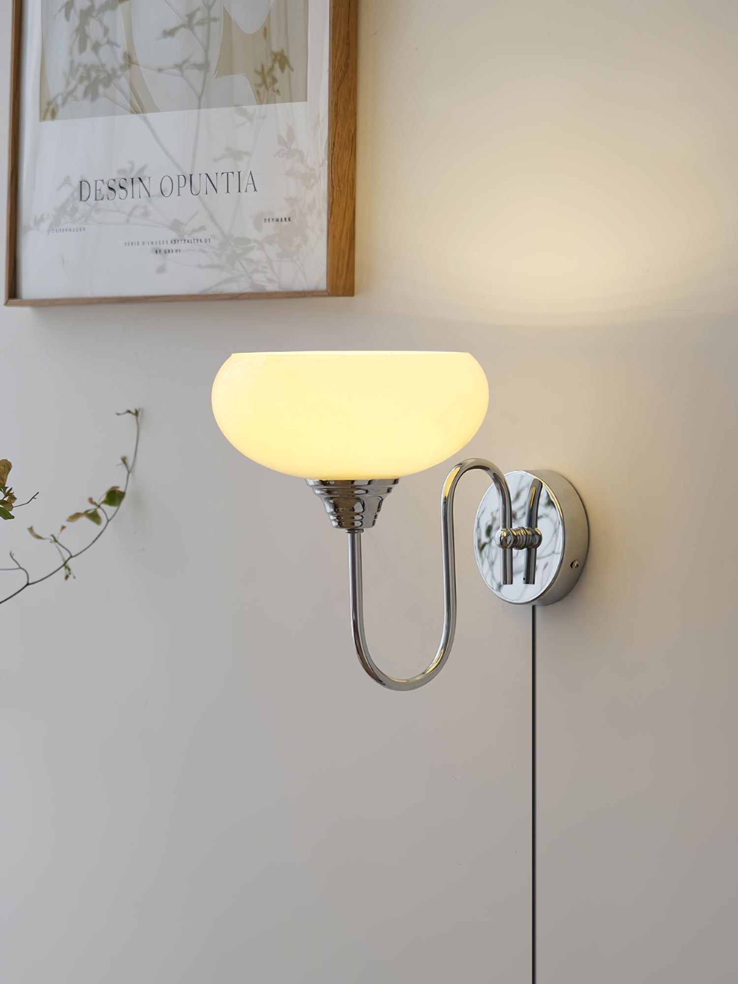 Ulsilia Premium Nordic Plug-in Glass Wall Lamp - Letslighting