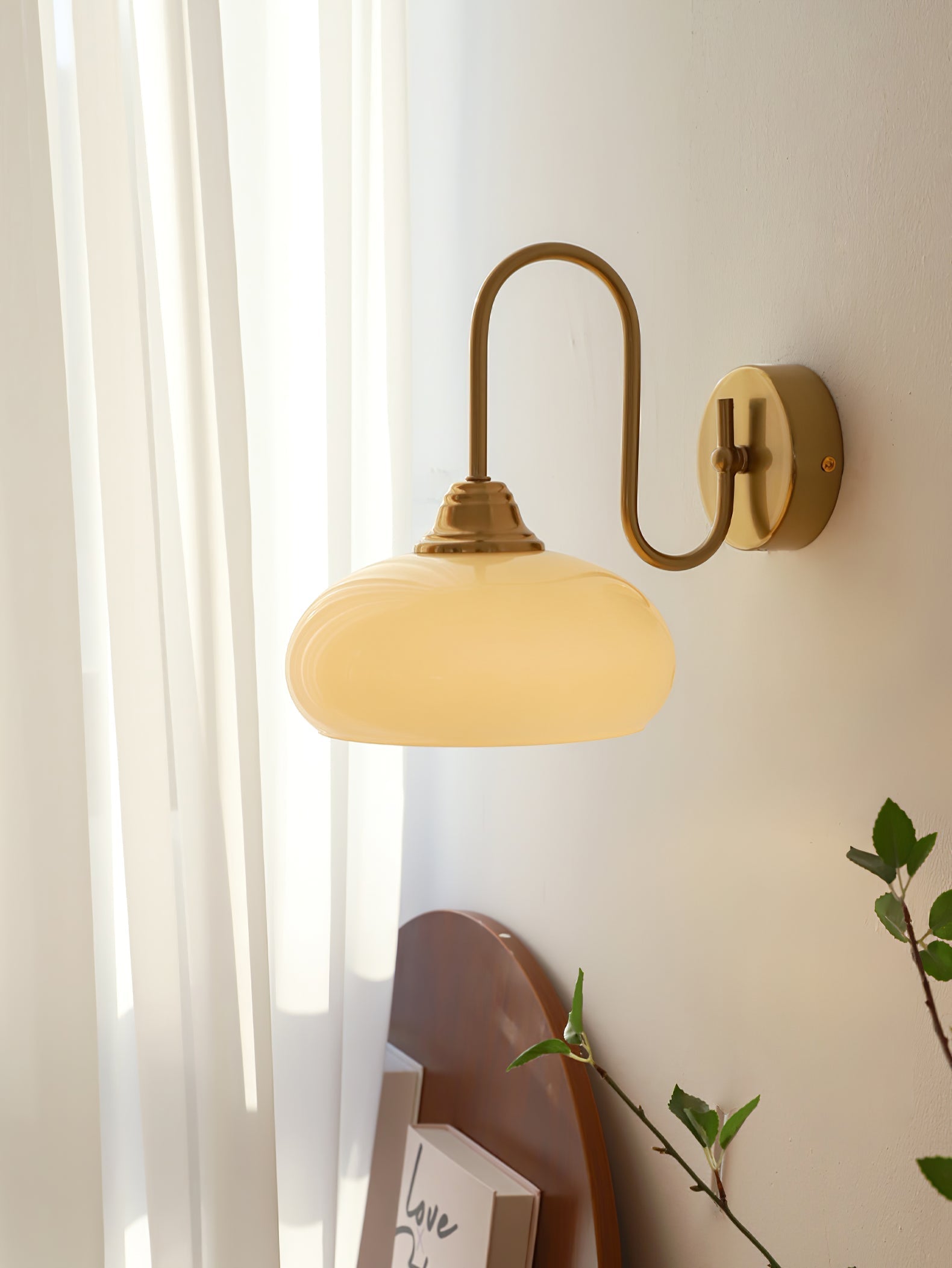 Ophaan Modern Minimalist Glass Wall Light - Letslighting