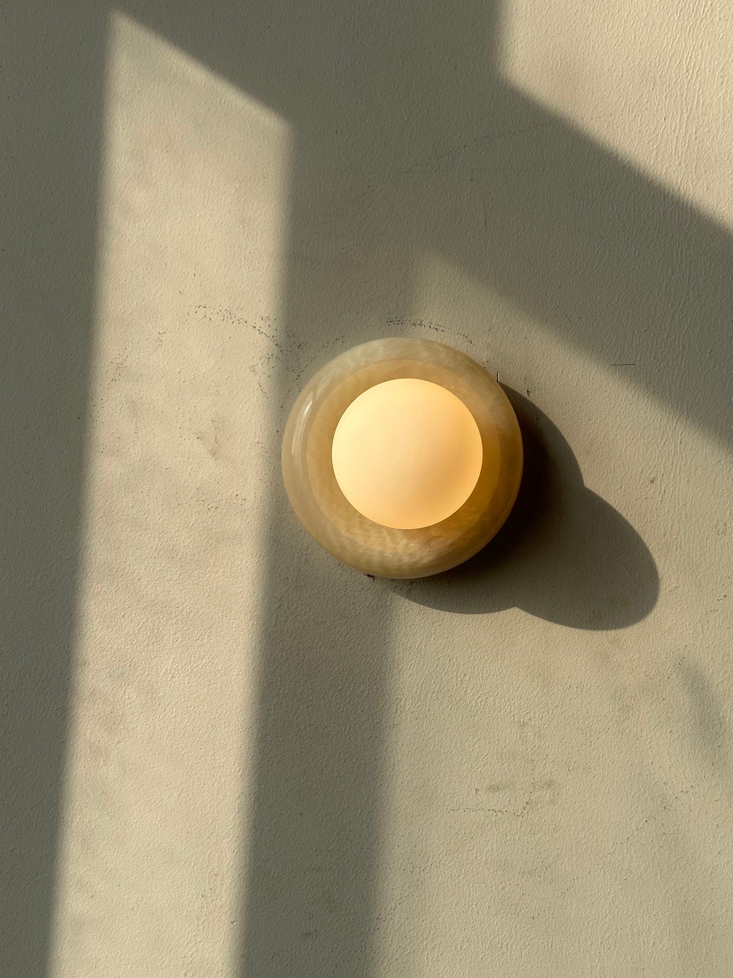Cemaros Modern Minimalist Jade Glass Wall Lamp - Letslighting