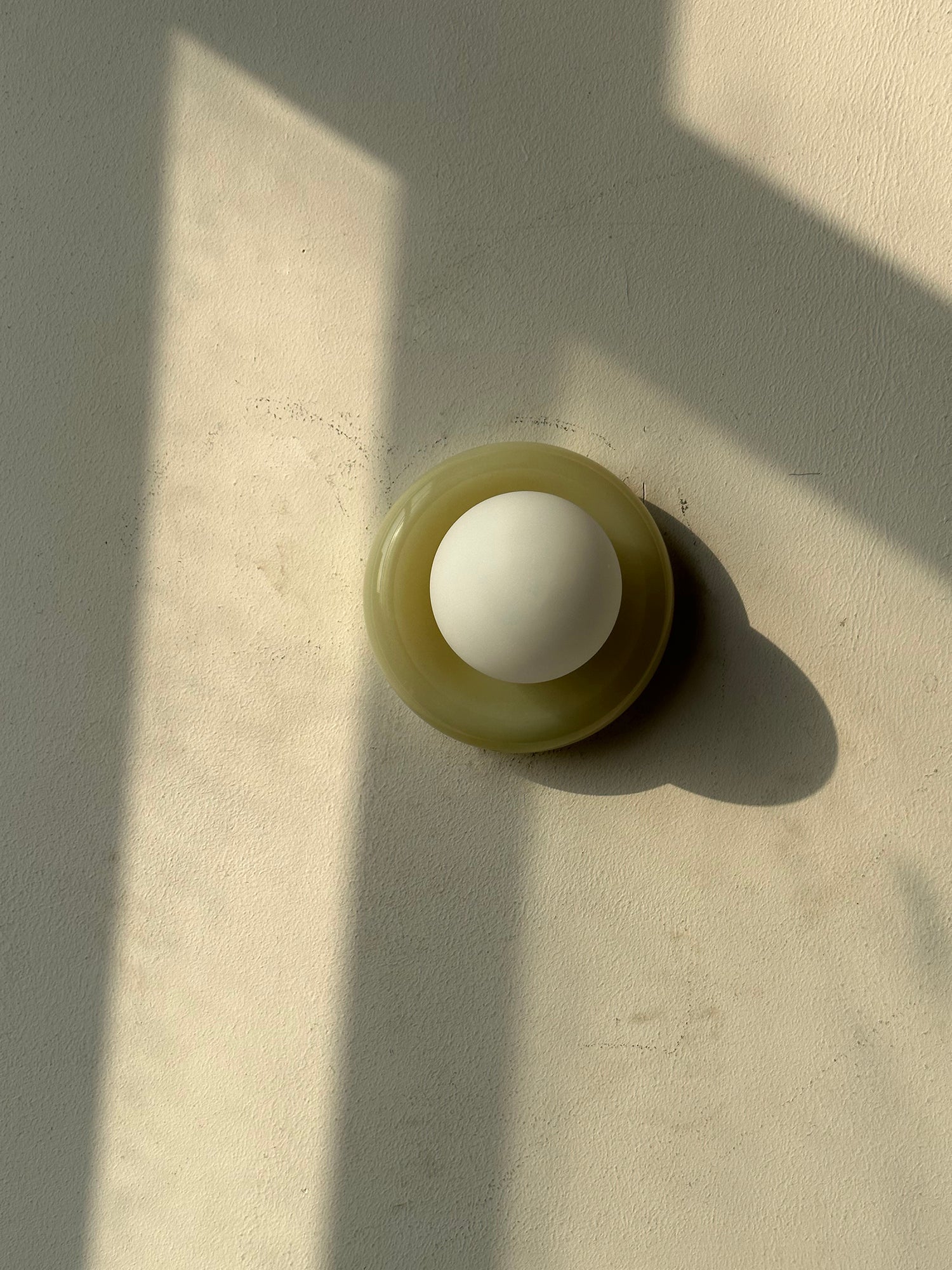 Cemaros Modern Minimalist Jade Glass Wall Lamp - Letslighting