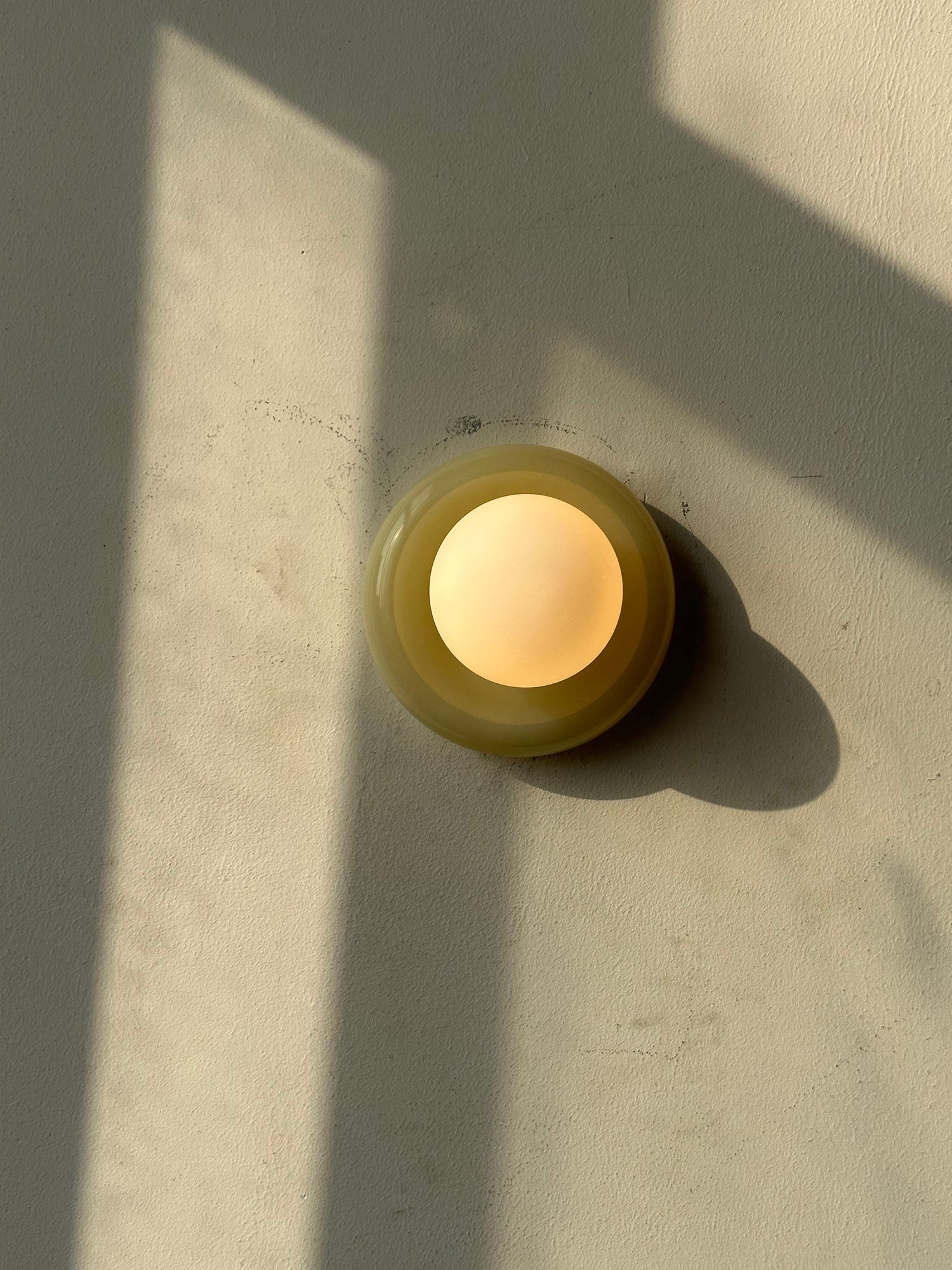 Cemaros Modern Minimalist Jade Glass Wall Lamp - Letslighting