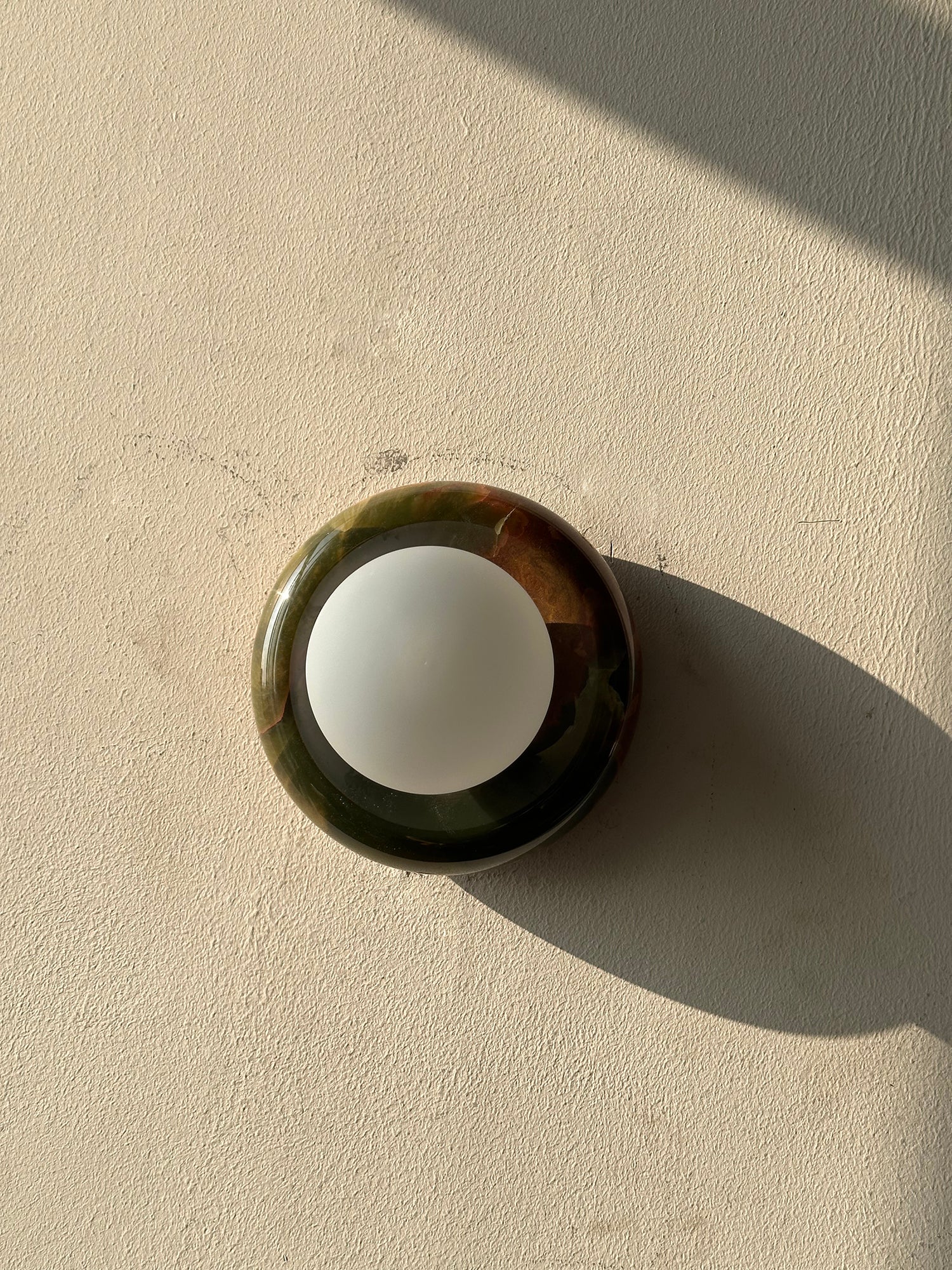 Cemaros Modern Minimalist Jade Glass Wall Lamp - Letslighting
