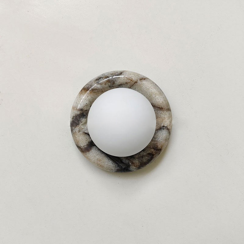 Cemaros Modern Minimalist Jade Glass Wall Lamp - Letslighting