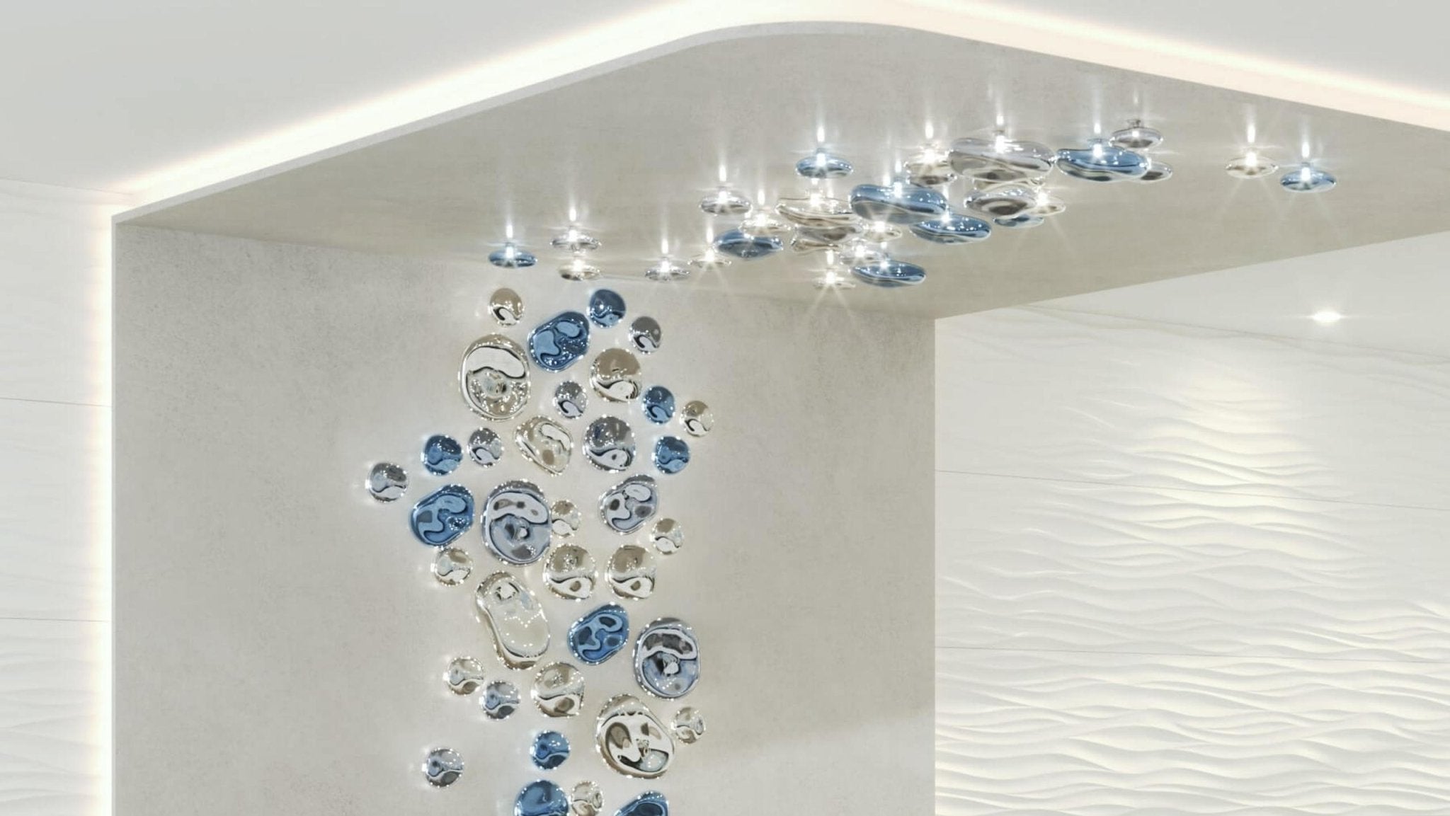 Nyzoris Bubble Glass Wall Light - Letslighting