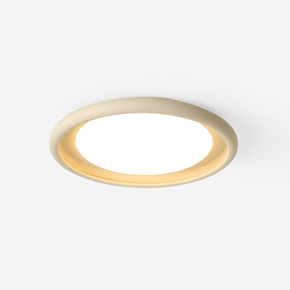Nuria Ceiling Lamp Round Silhouette Minimalist Ambient - Letslighting