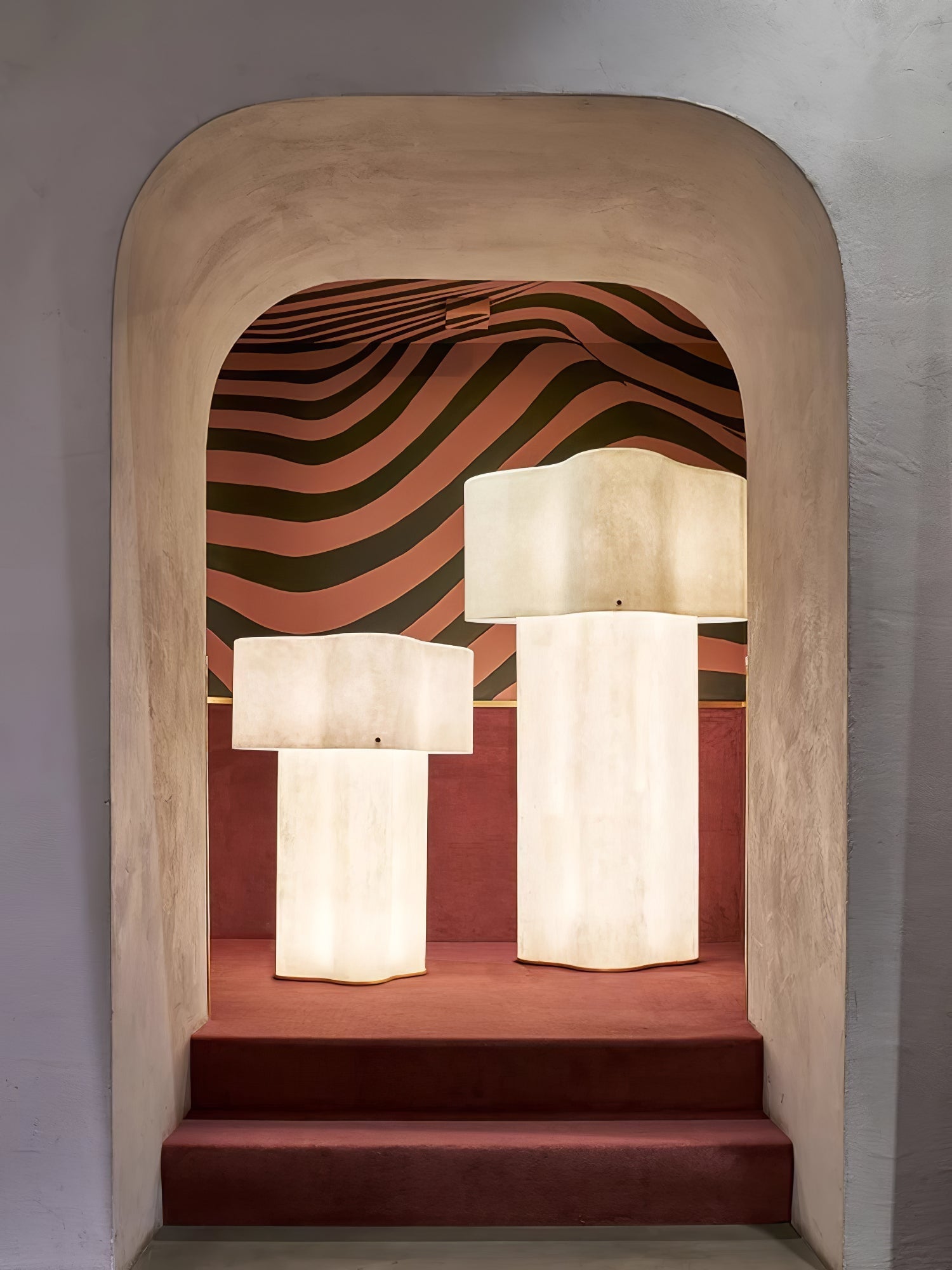 Loneo Minimalist FRP Floor Lamp - Letslighting