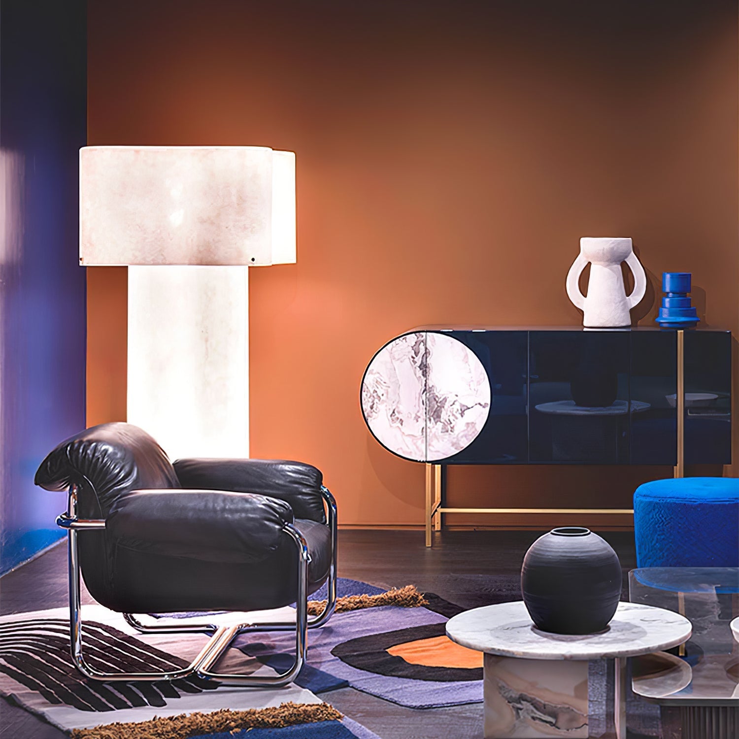Loneo Minimalist FRP Floor Lamp - Letslighting