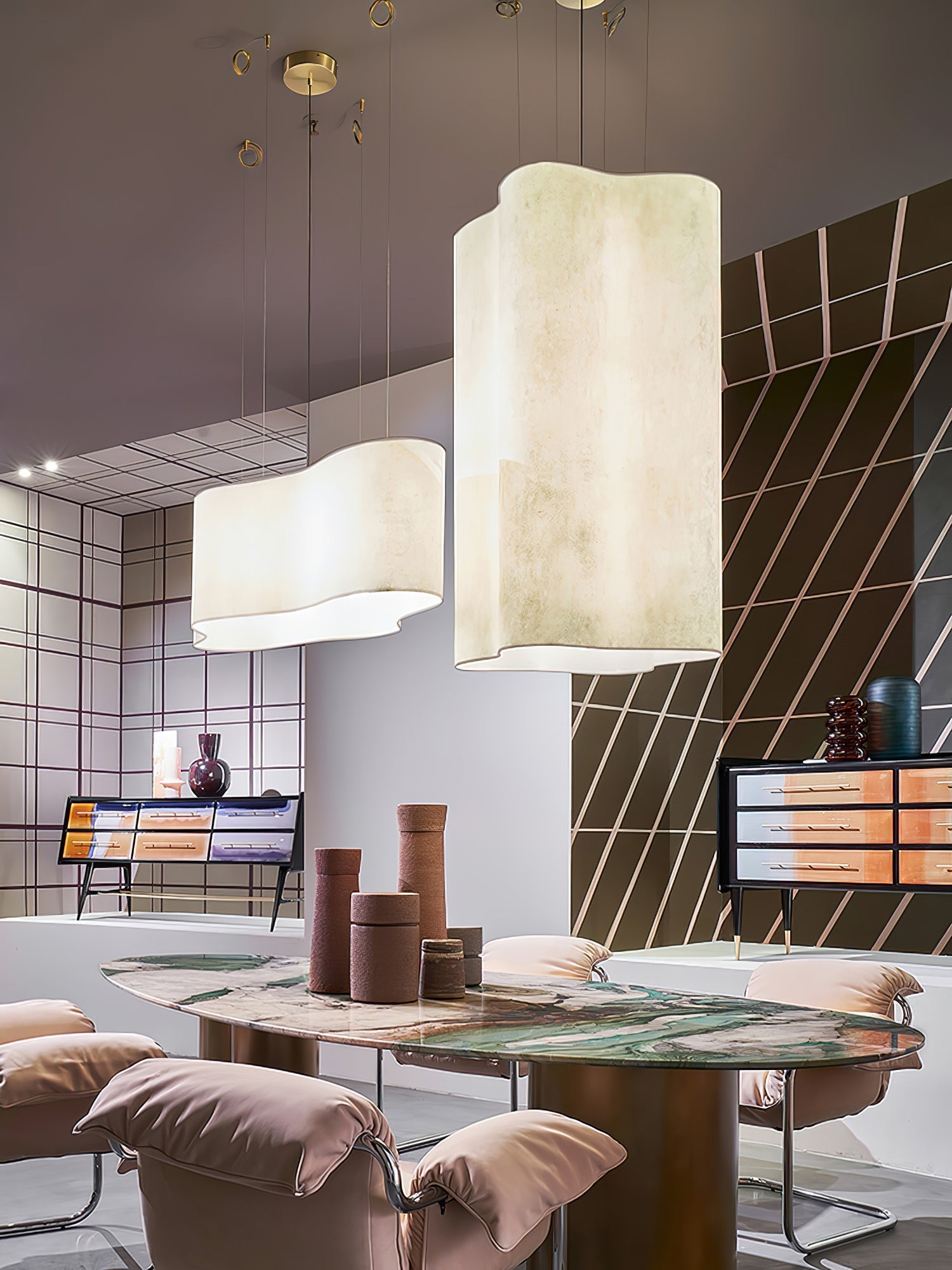 Evelan Art Cloud Shape Modern Pendant Lamp - Letslighting