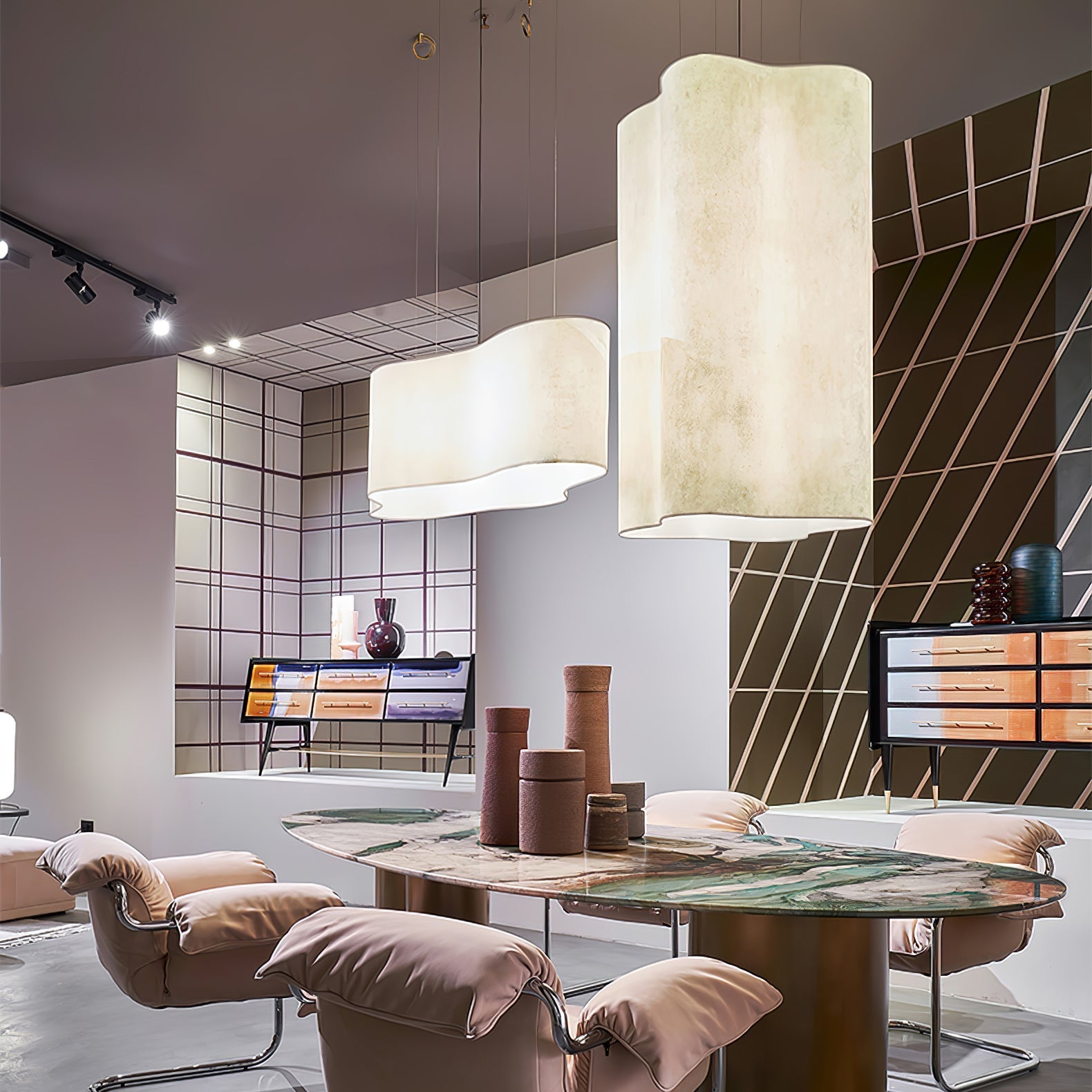 Evelan Art Cloud Shape Modern Pendant Lamp - Letslighting