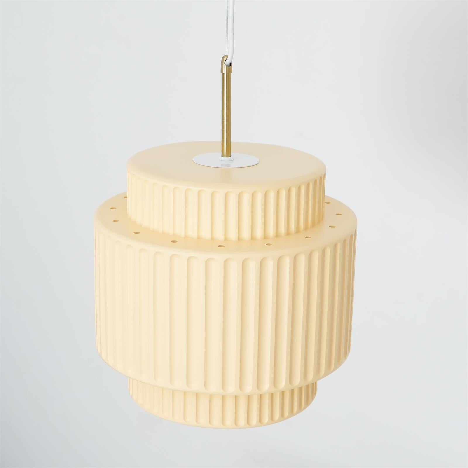 Aurelia Ribbed Pendant Light - Letslighting