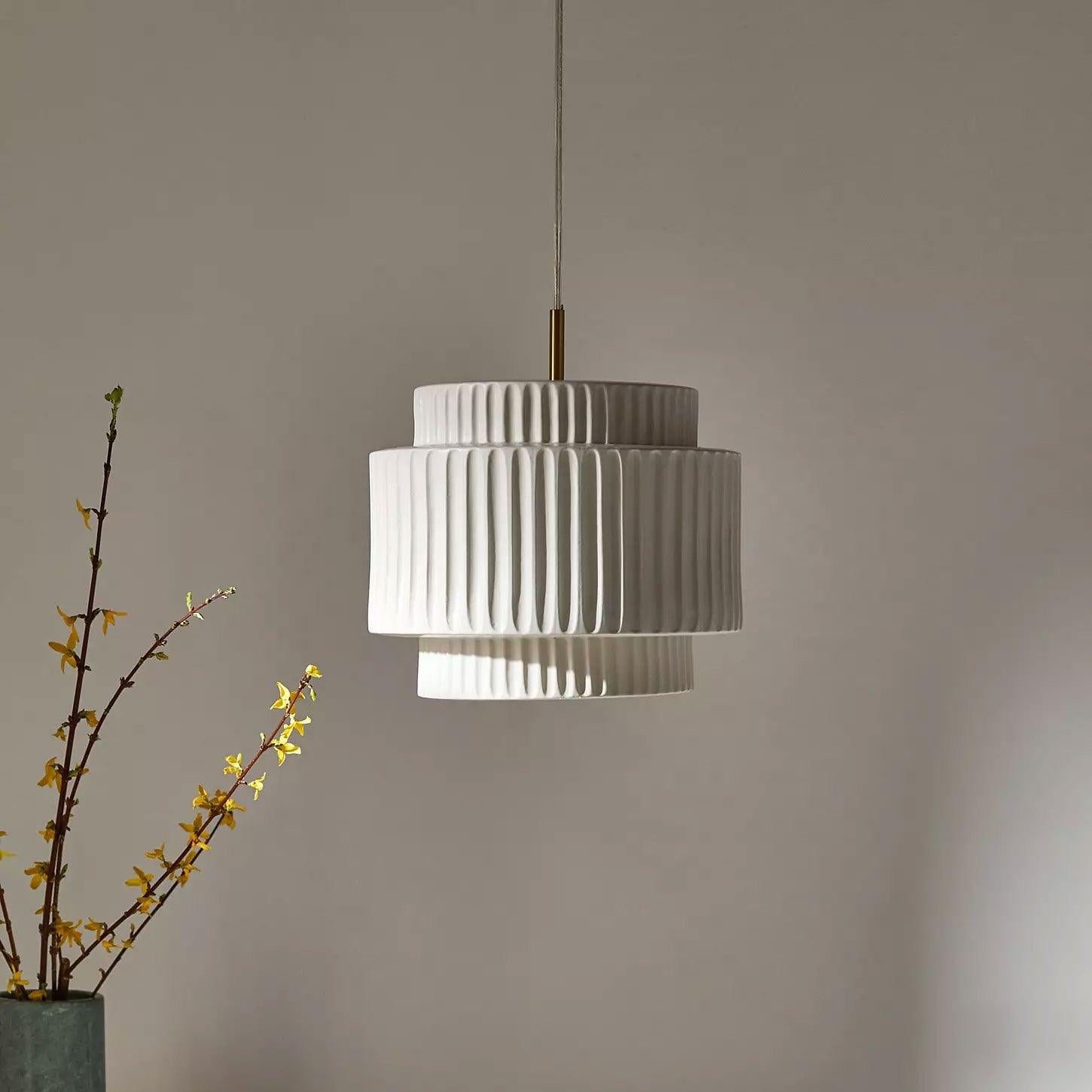 Aurelia Ribbed Pendant Light - Letslighting