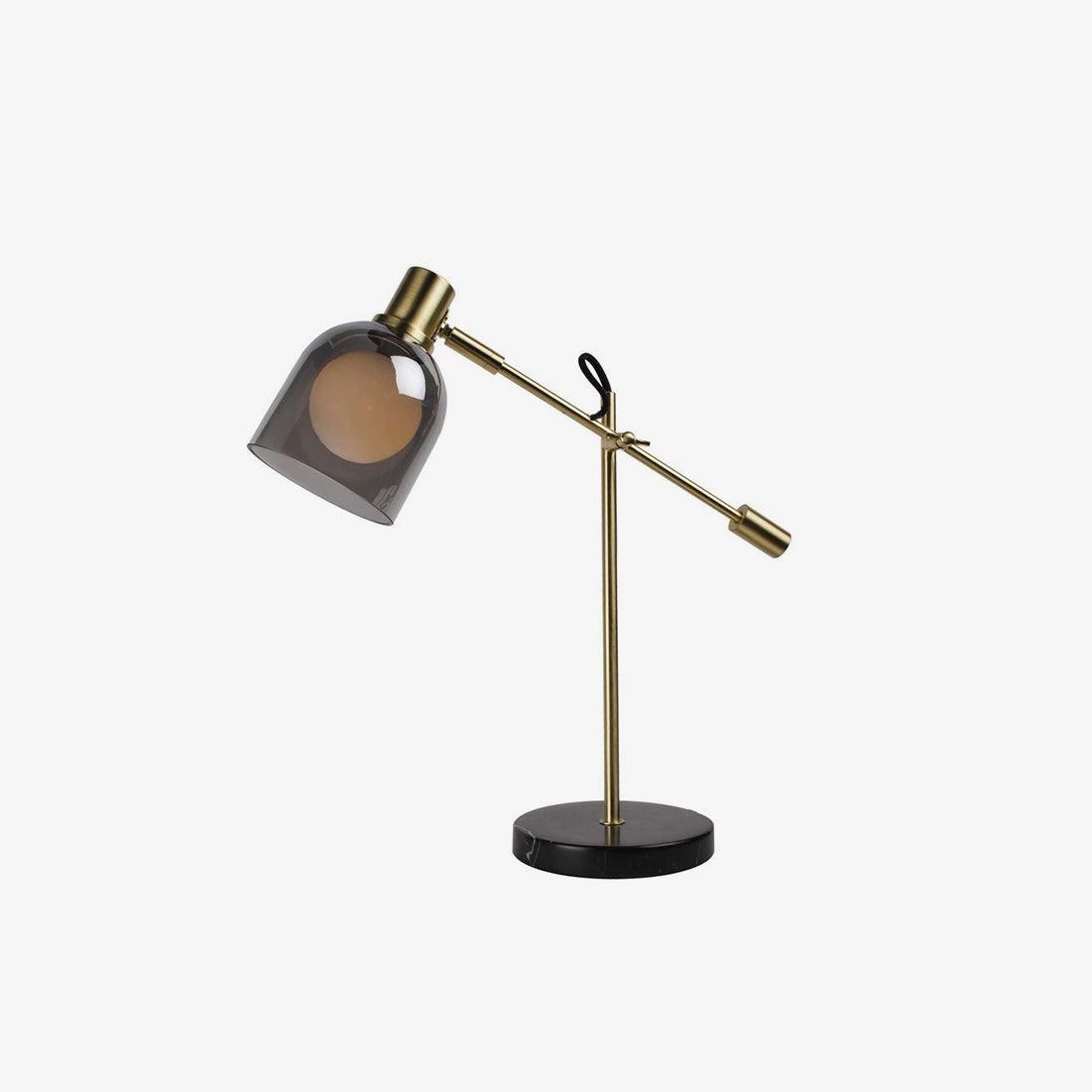Nelia Marble Industrial Table Lamp - Letslighting