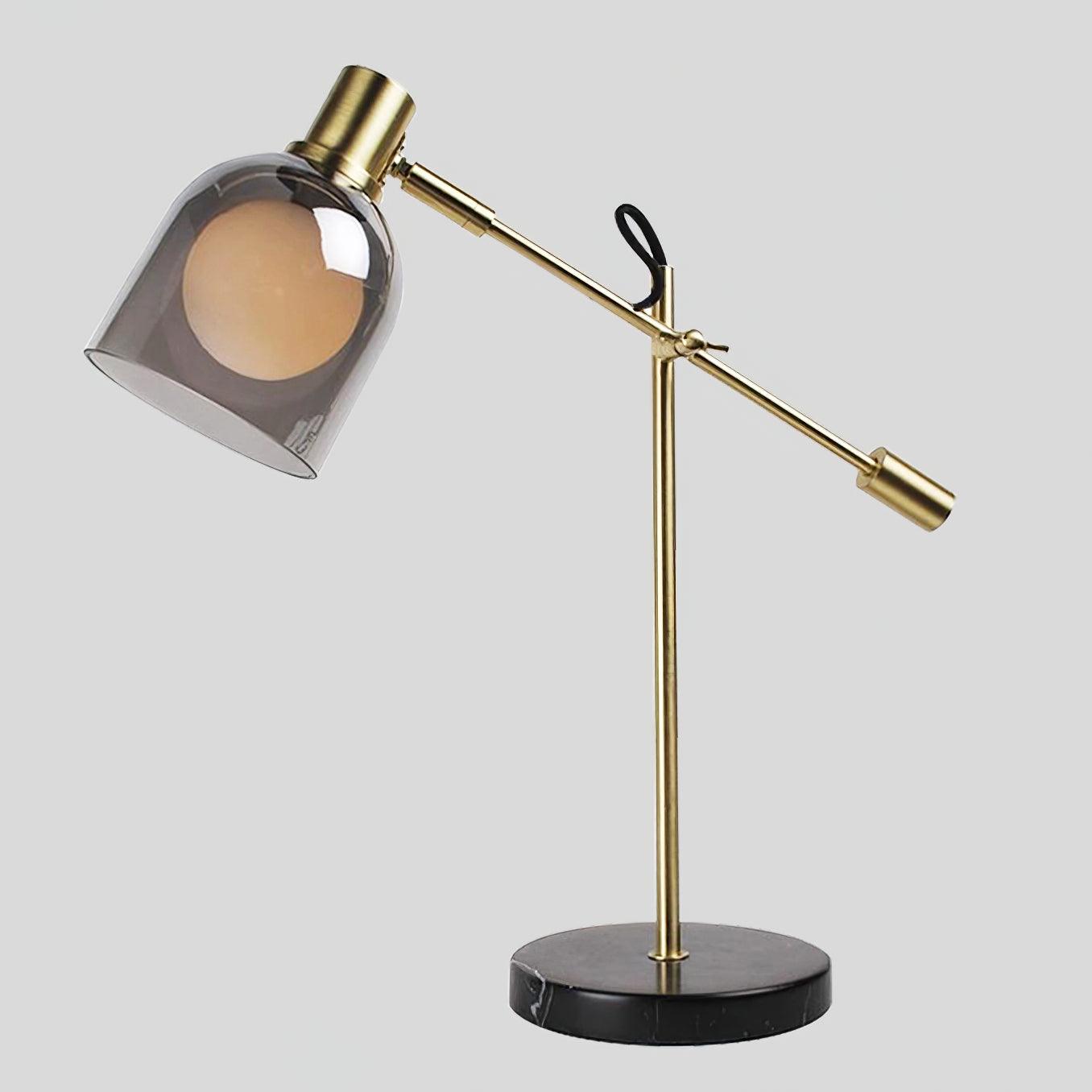 Nelia Marble Industrial Table Lamp - Letslighting