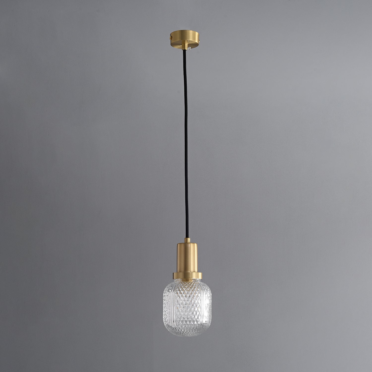 Cacarir Premium Nordic Art Brass Glass Pendant Lamp - Letslighting
