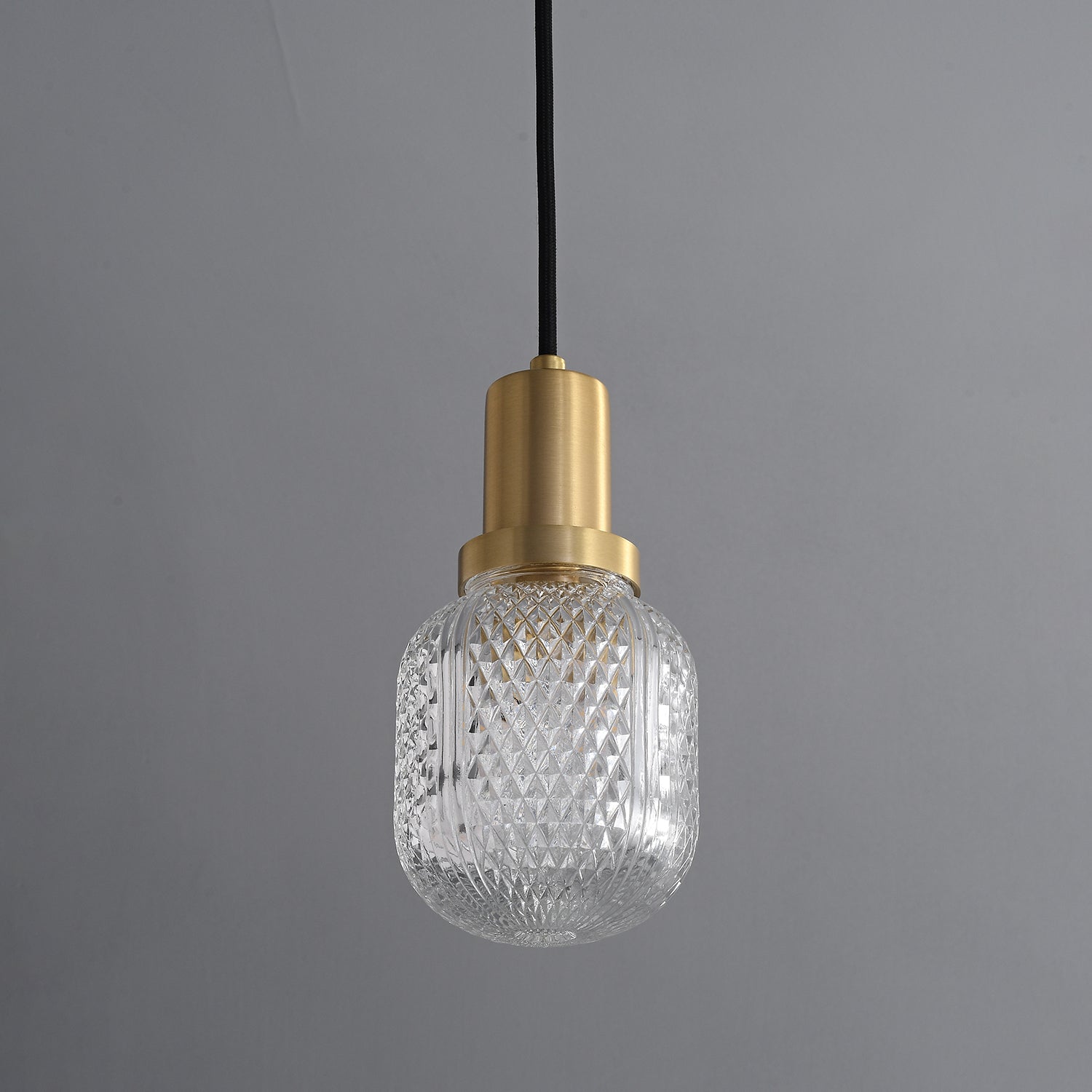 Cacarir Premium Nordic Art Brass Glass Pendant Lamp - Letslighting