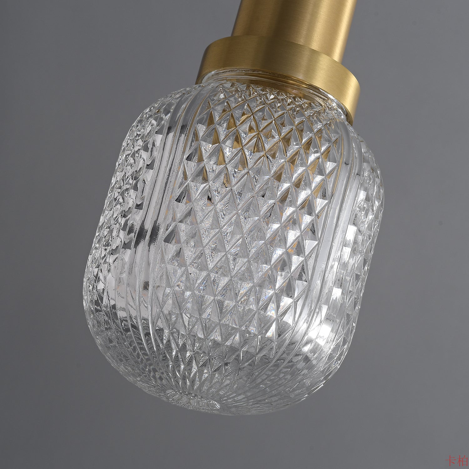 Cacarir Premium Nordic Art Brass Glass Pendant Lamp - Letslighting