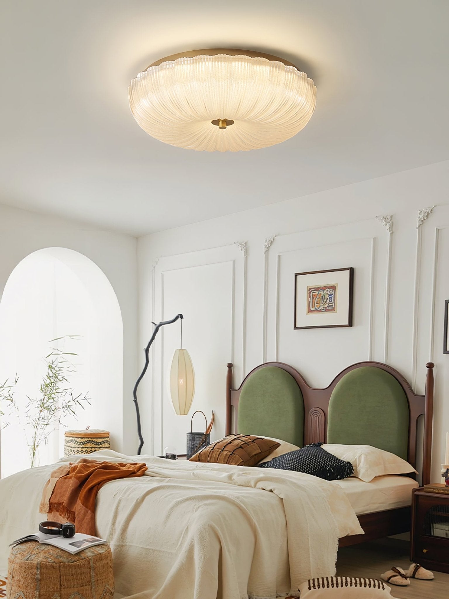 Celestice Glass Elegant Wall Lamp - Letslighting