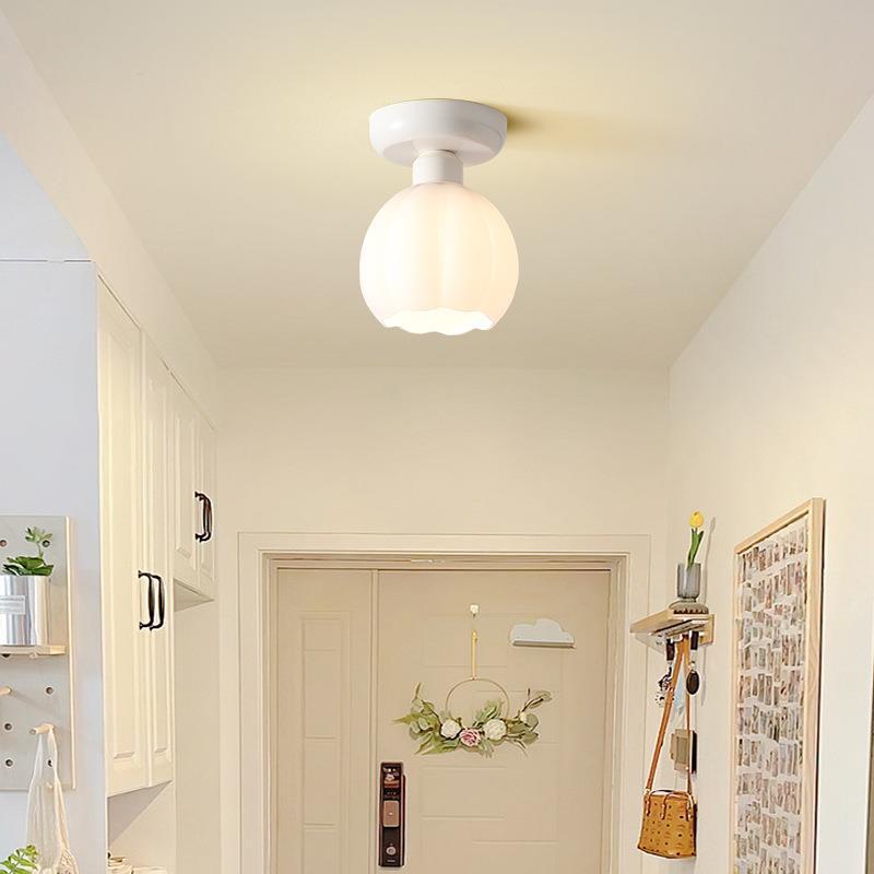 Arisha Cute Flush Mount Ceiling Light Metal/Glass Bedroom/Study