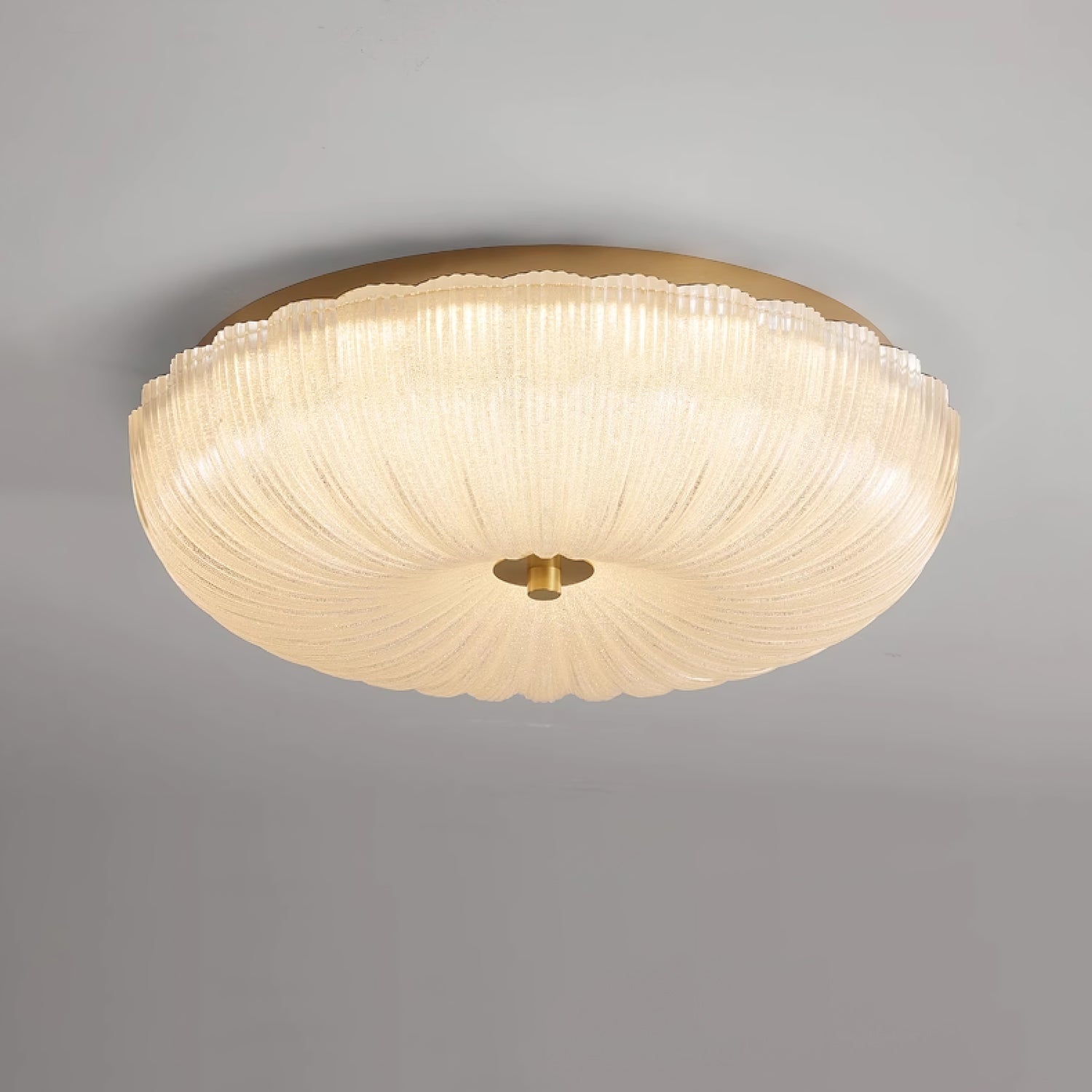 Kristy  Ripple Glass  Ceiling Light