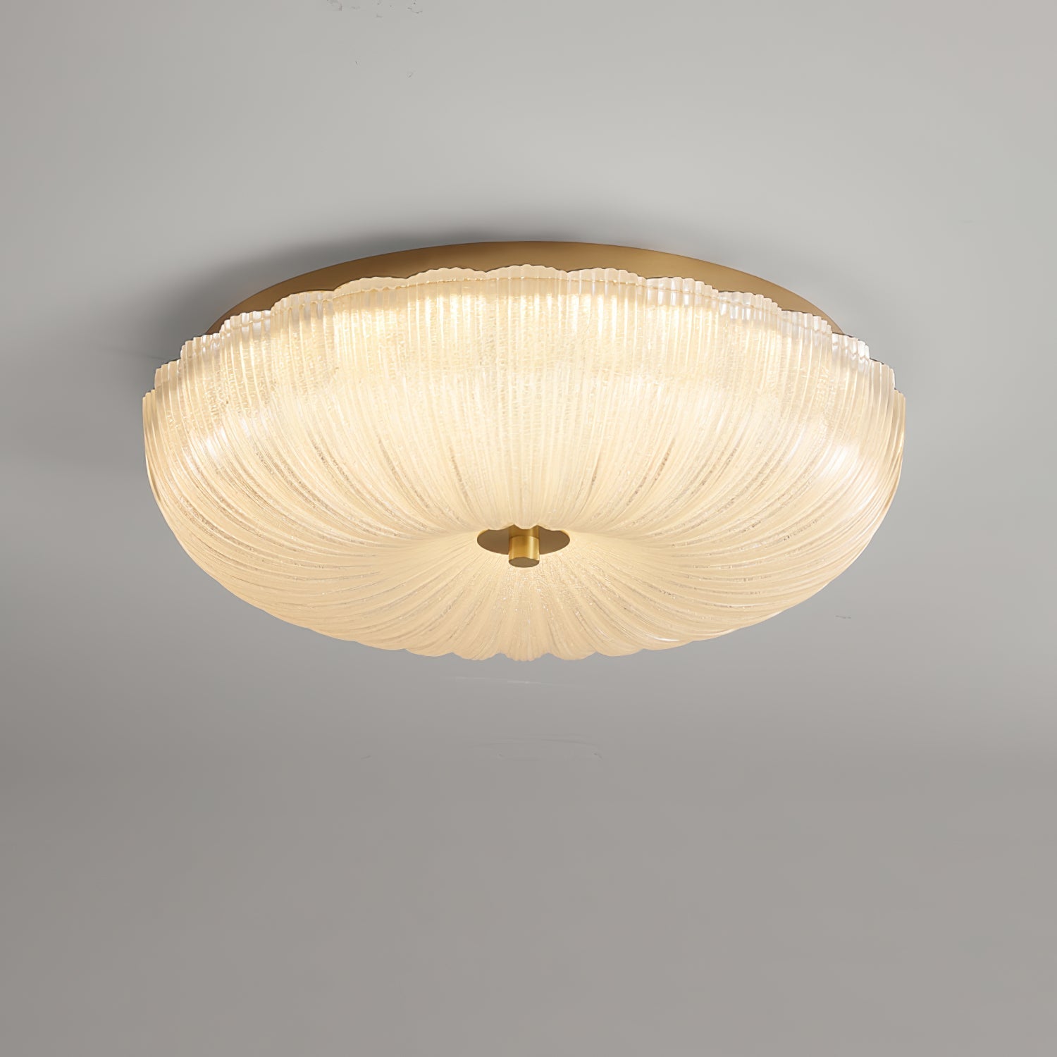 Kristy  Ripple Glass  Ceiling Light