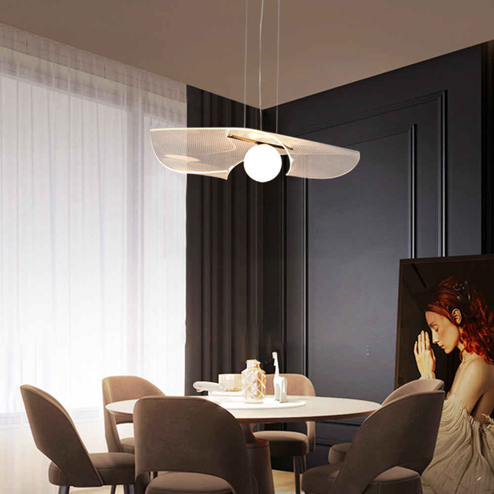Arisha Minimalism LED Pendant Light Acrylic Living Room - Letslighting
