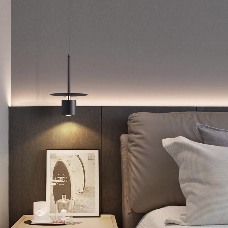 Valentina Industrial LED Pendant Light Metal Bedroom/Dining Room - Letslighting