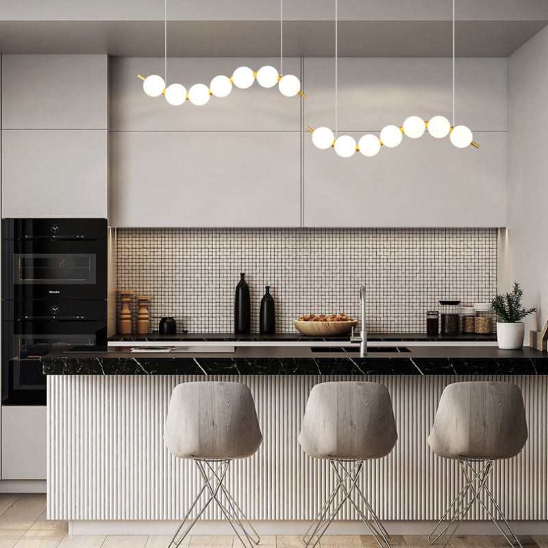 Arisha Fashion Pendant Light Metal/Acrylic Living Room/Kitchen