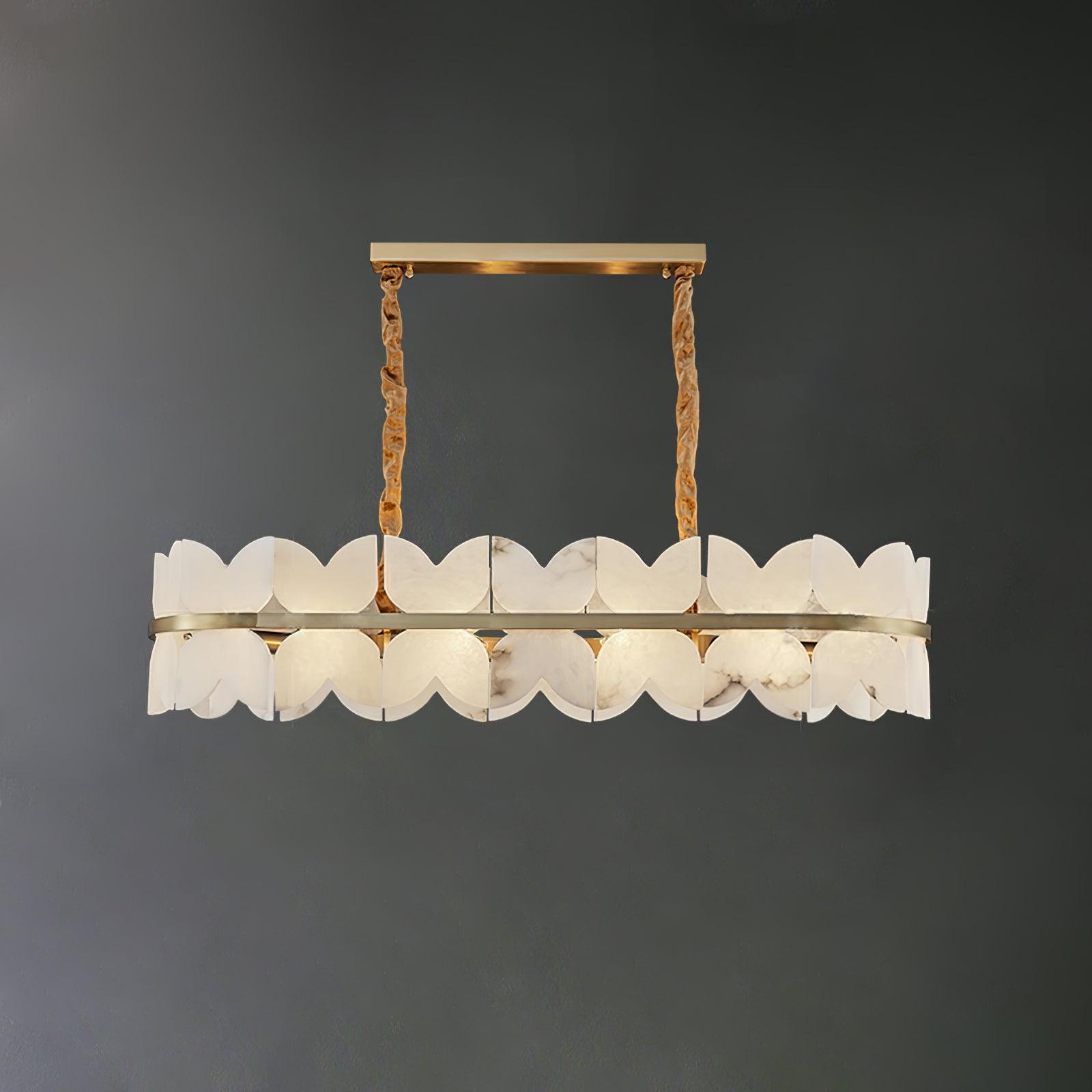 Seraphina Vintage Alabaster Chandelier