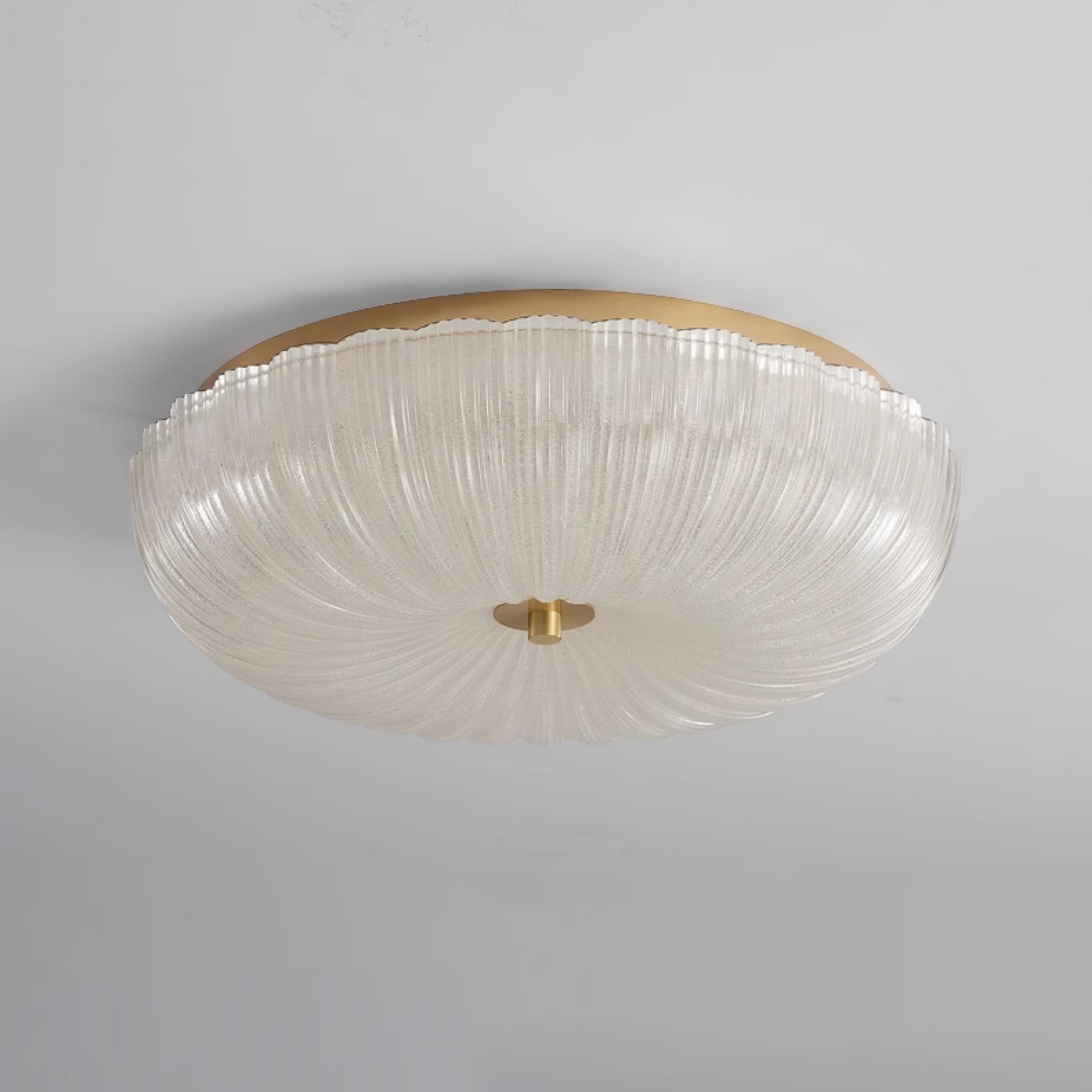 Kristy  Ripple Glass  Ceiling Light
