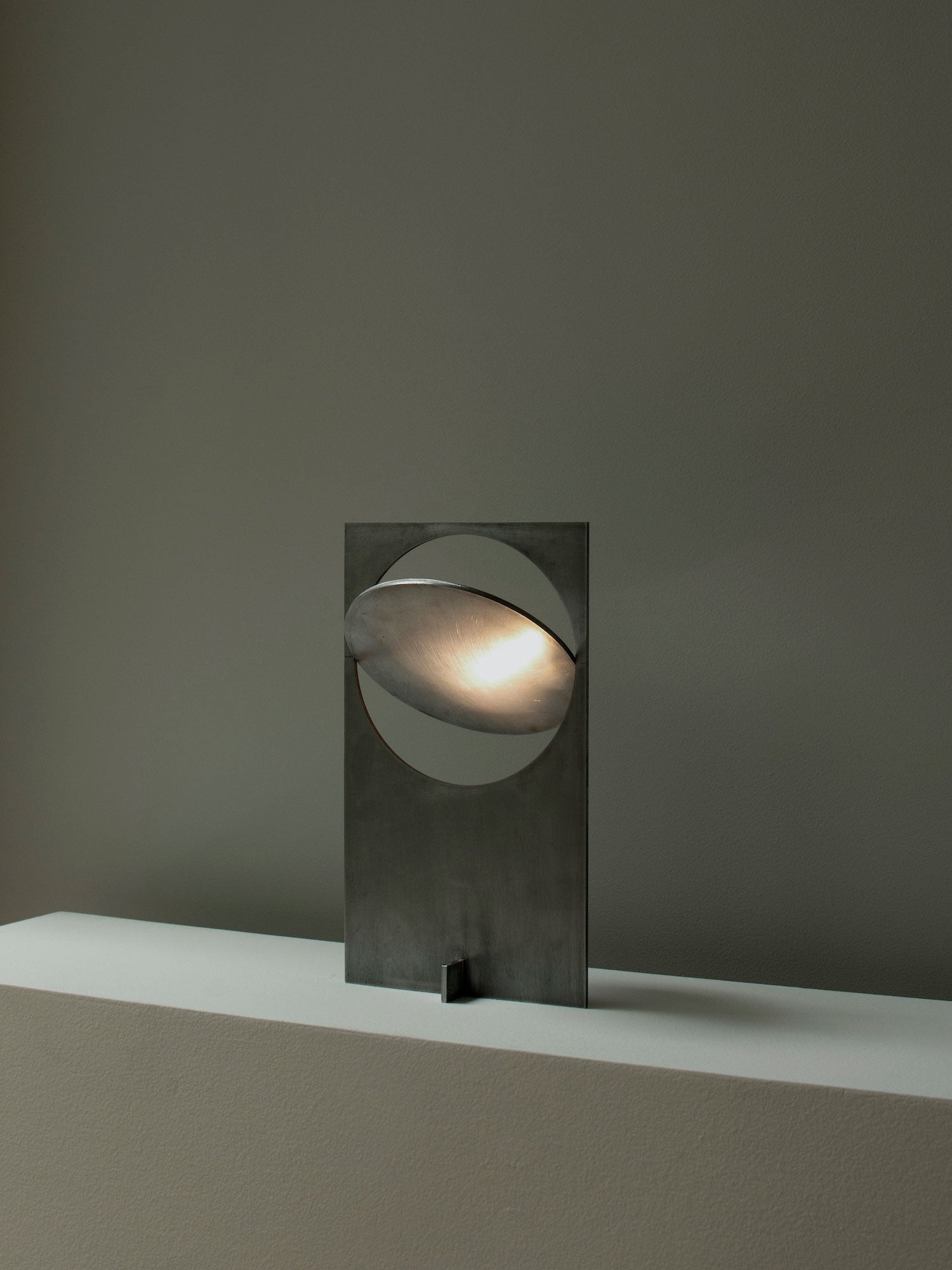 Orona Steel Futuristic Table Lamp - Letslighting