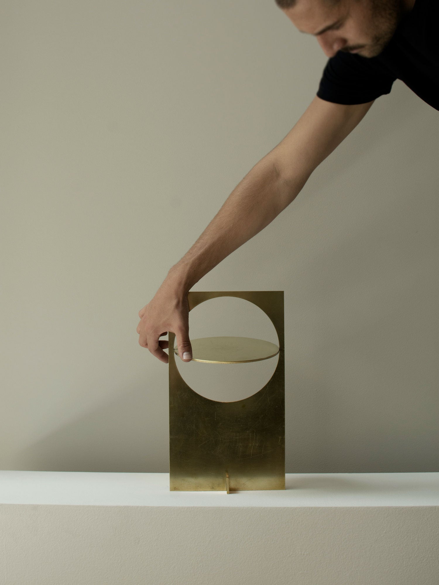 Orona Steel Futuristic Table Lamp - Letslighting