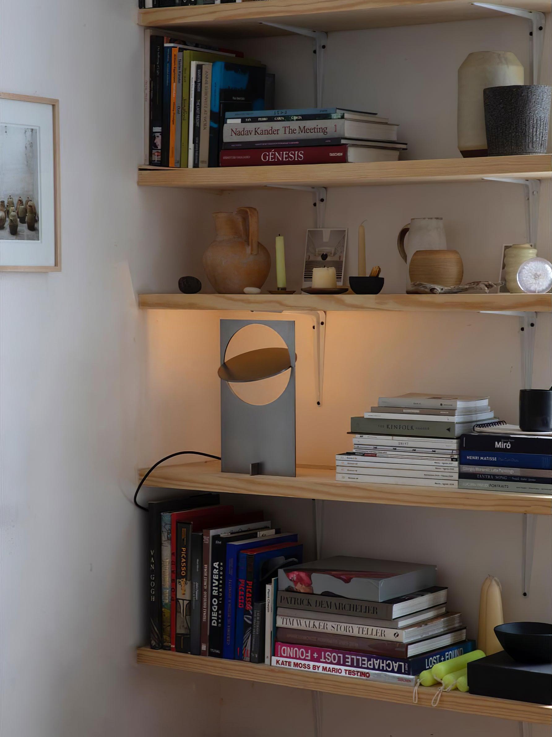 Orona Steel Futuristic Table Lamp - Letslighting