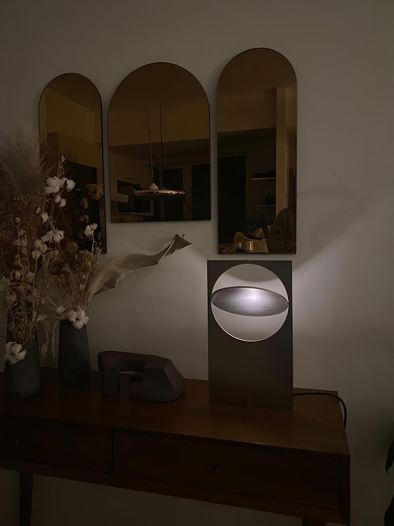 Orona Steel Futuristic Table Lamp - Letslighting