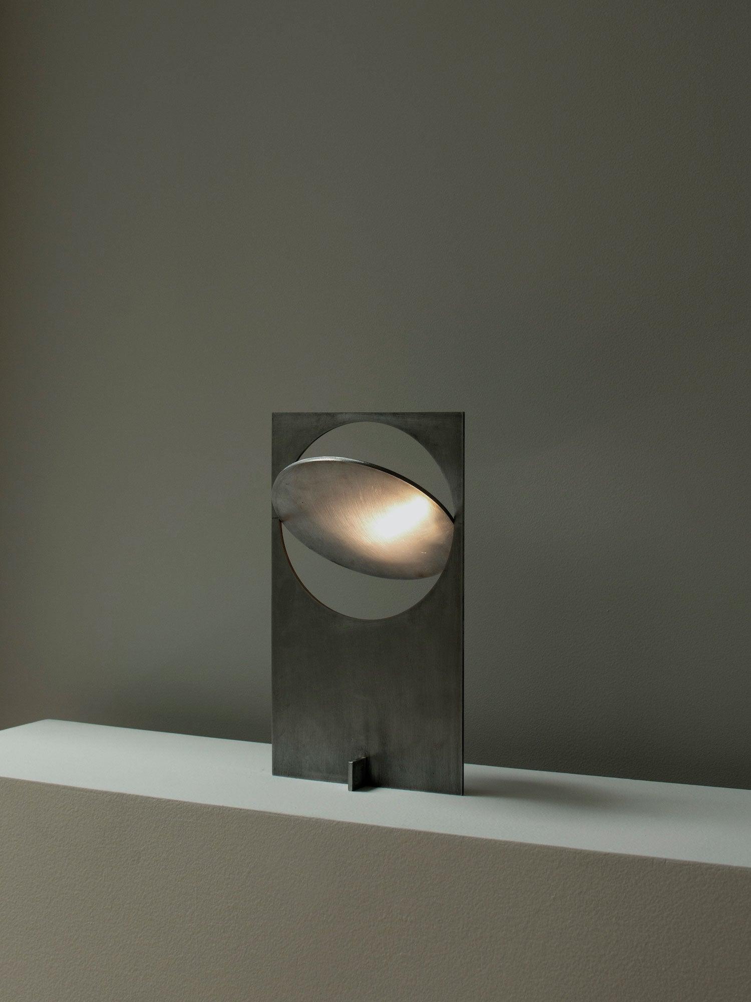 Orona Steel Futuristic Table Lamp - Letslighting