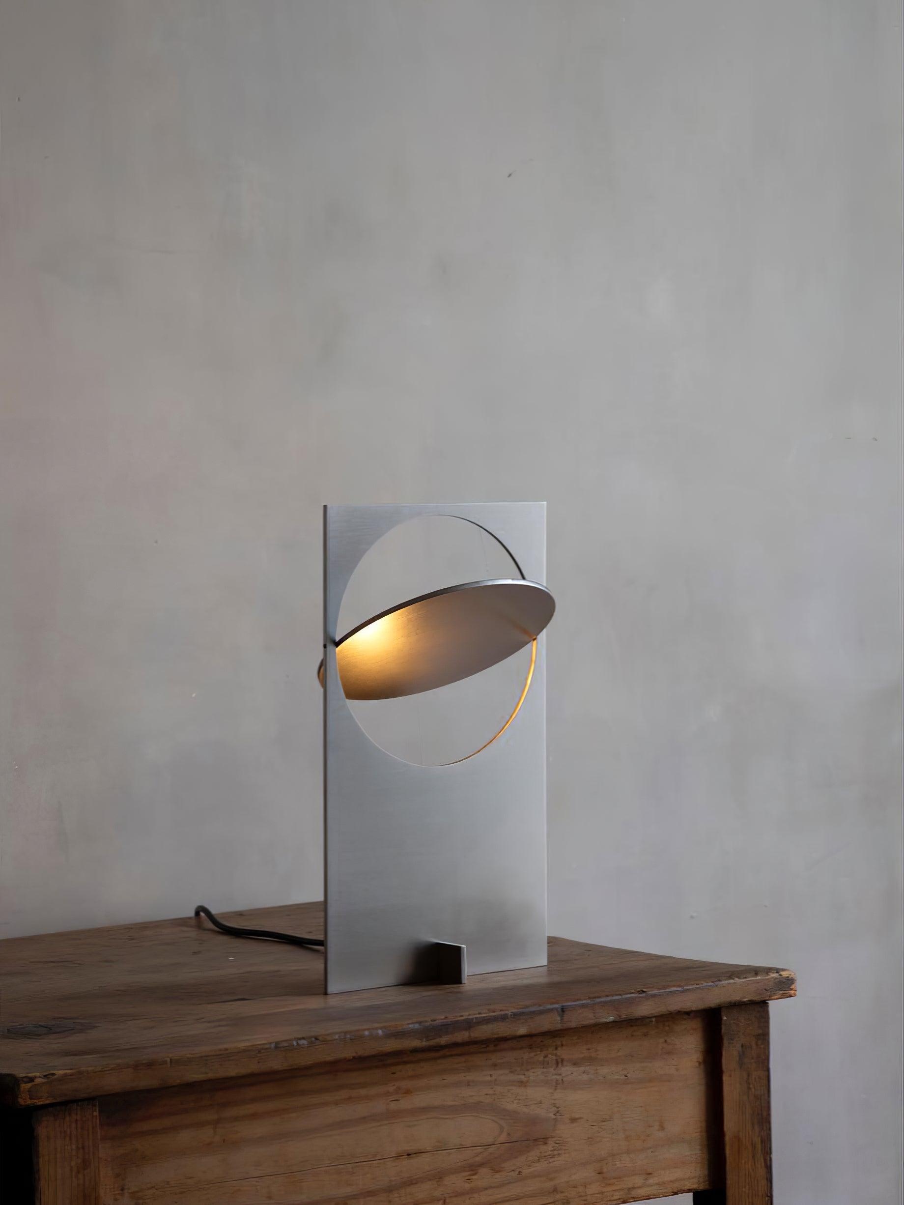 Orona Steel Futuristic Table Lamp - Letslighting