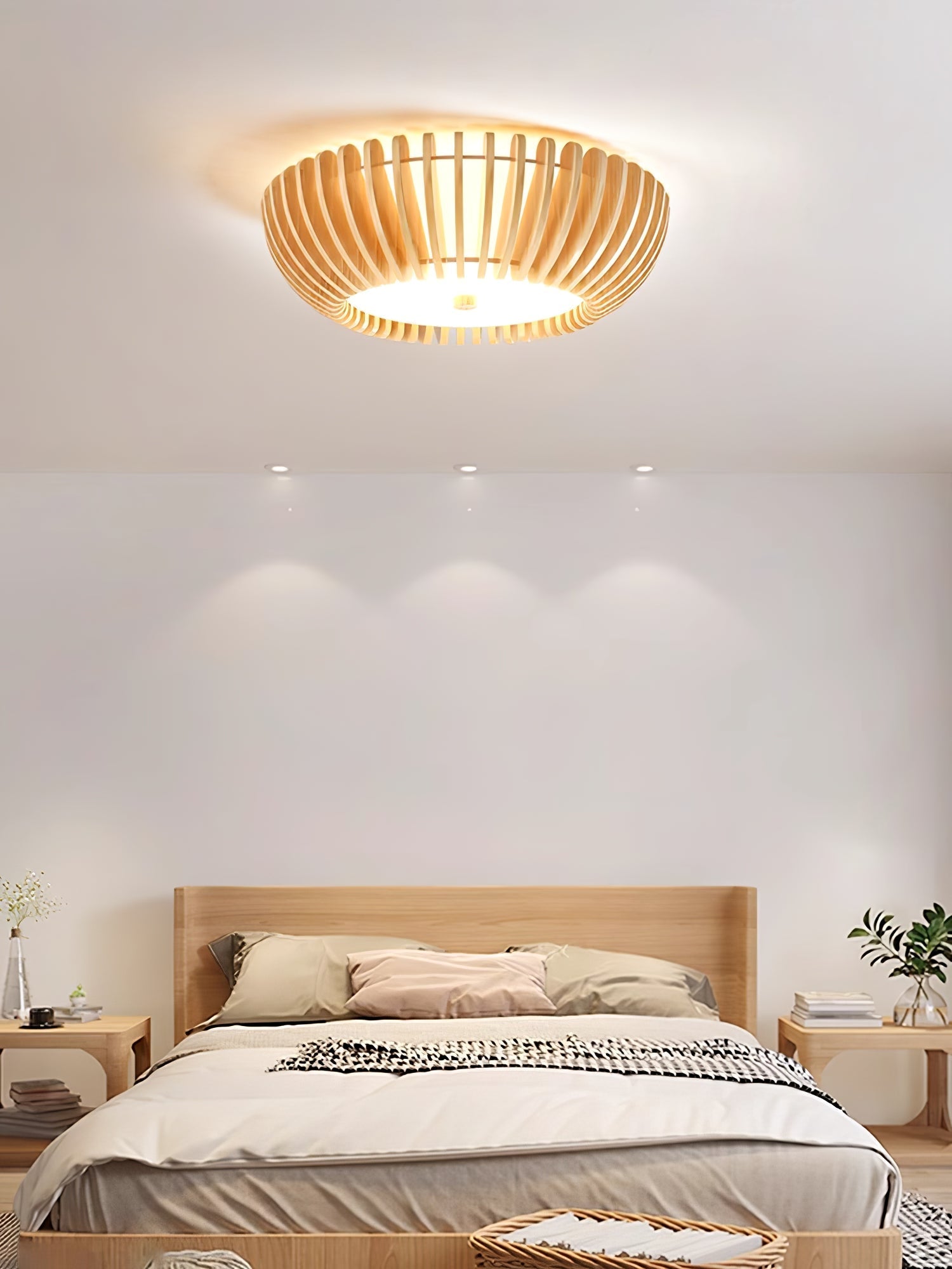 Vezorus Premium Elegance Wood Ceiling Lamp - Letslighting